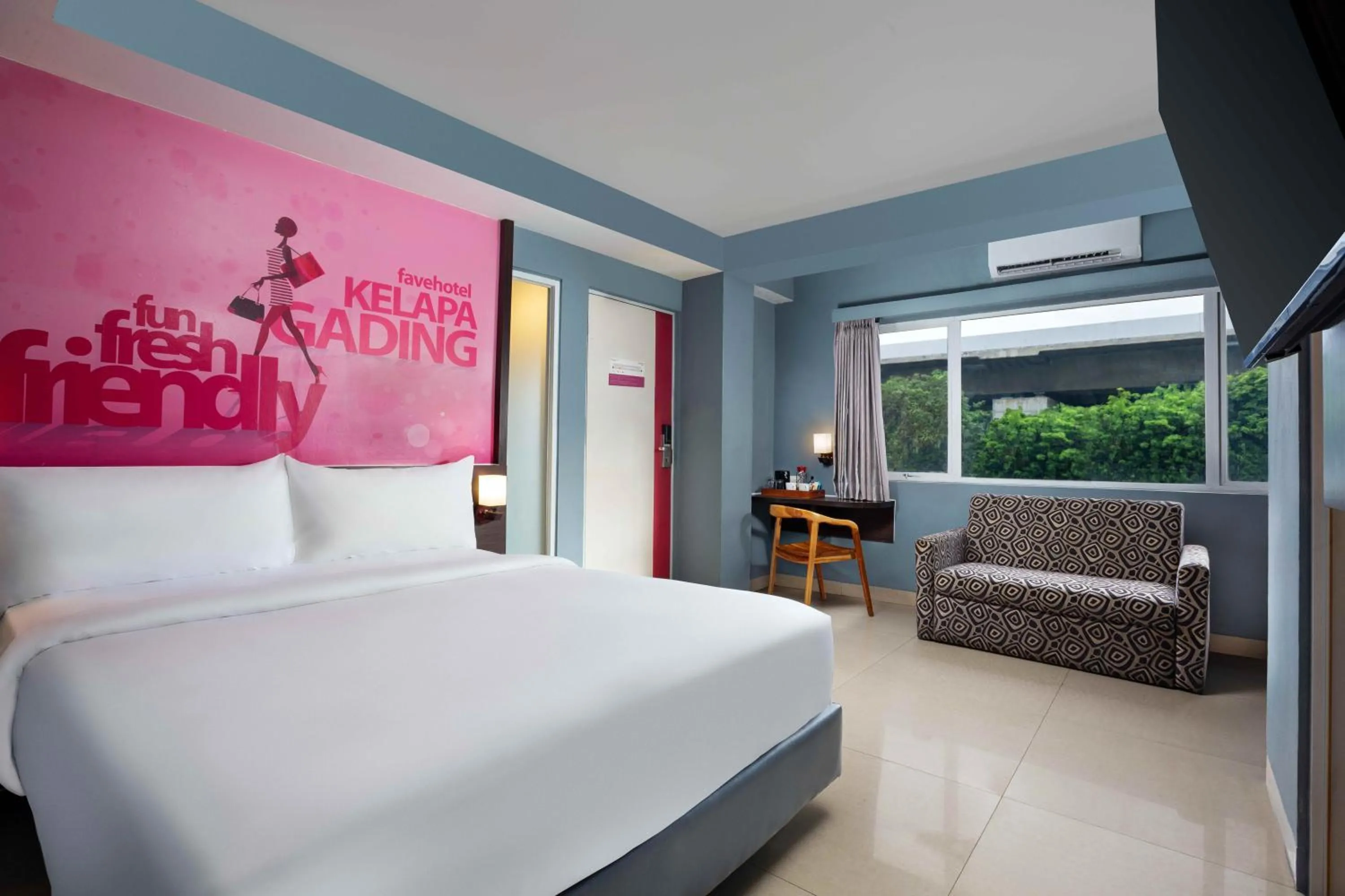 Bed in favehotel Kelapa Gading