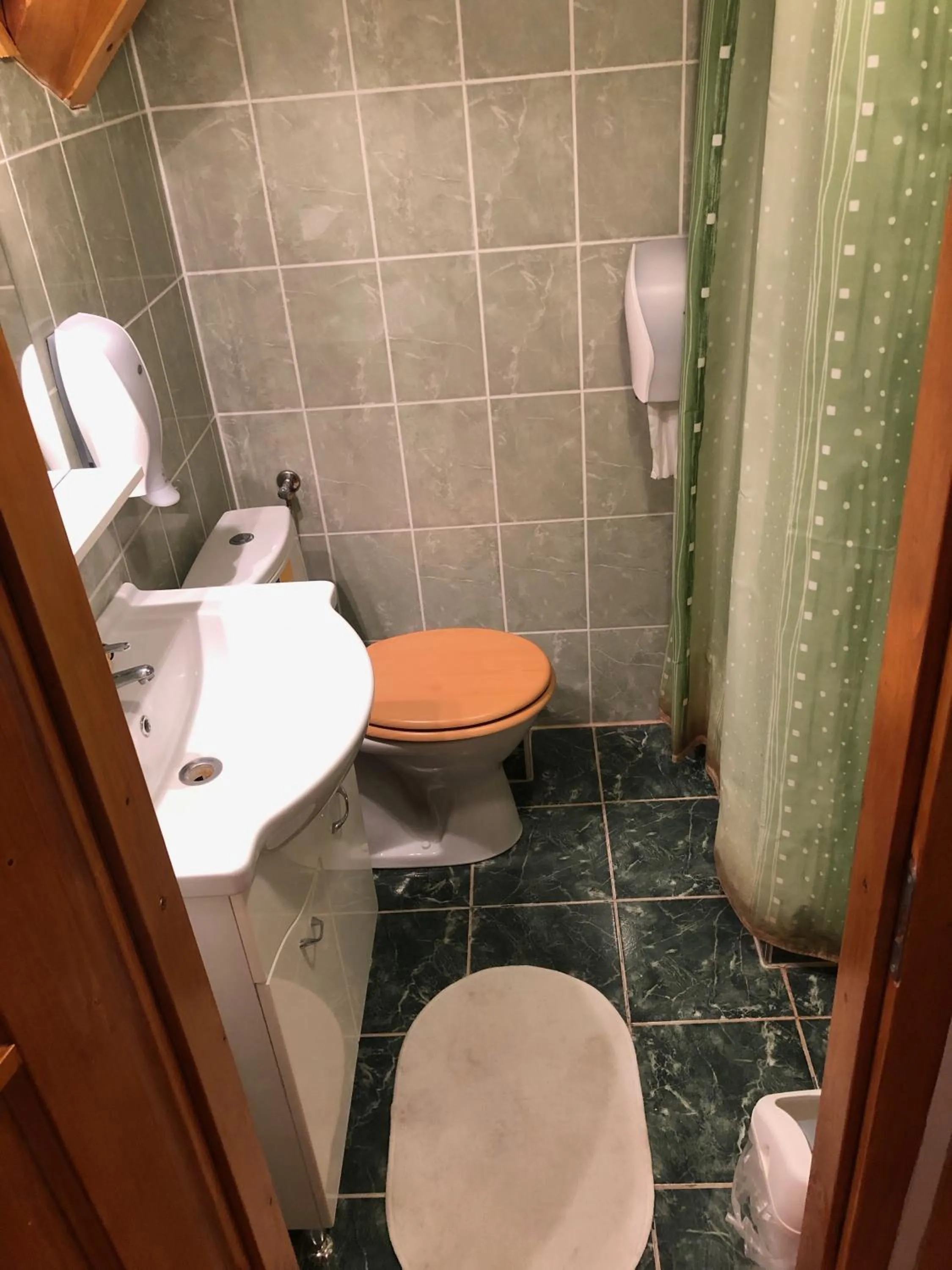 Bathroom in Antal-tavi Fogadó és Horgászparadicsom