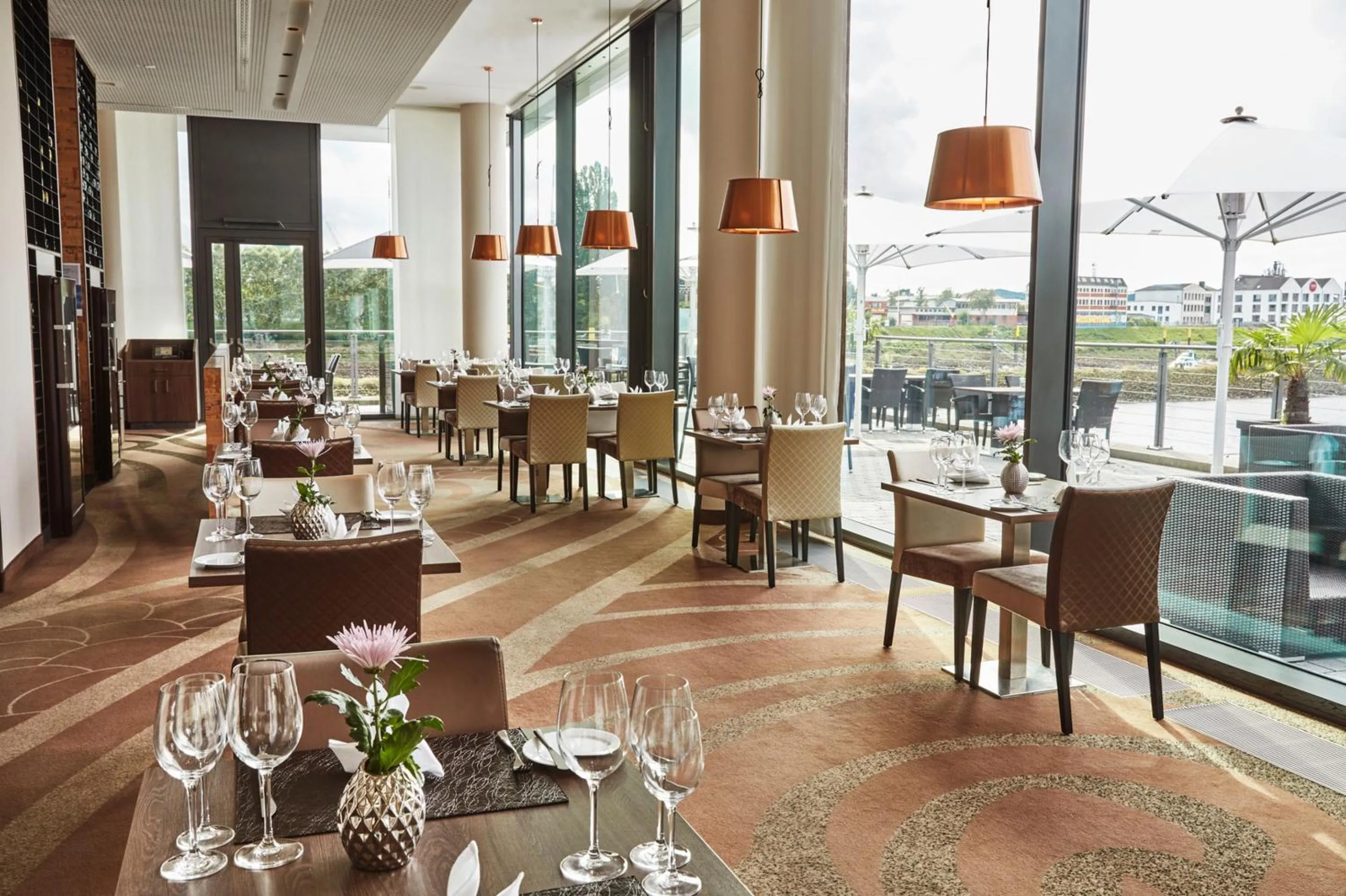 Restaurant/places to eat in Steigenberger Hotel Bremen