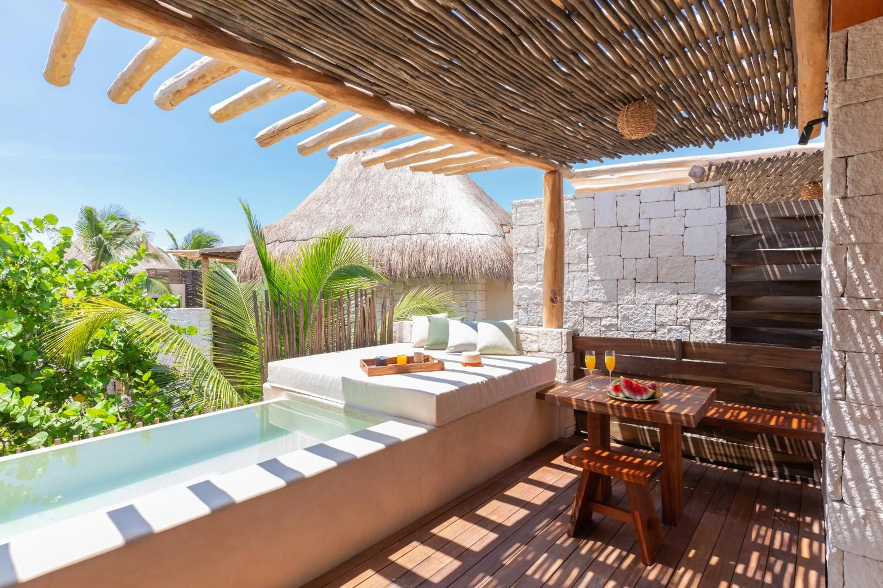 Balcony/Terrace in Hotel Ma'xanab Tulum