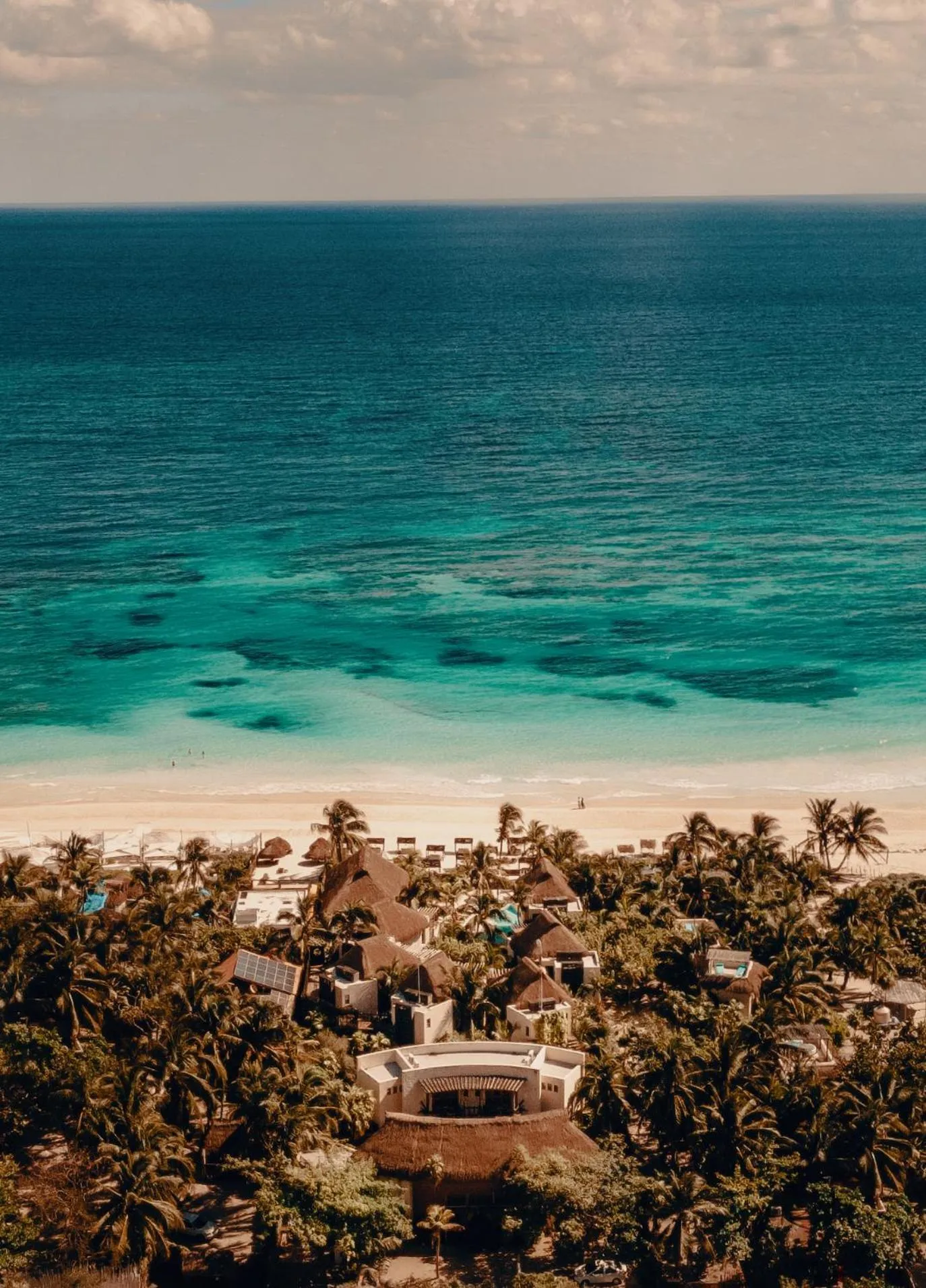 Sea view in Hotel Ma'xanab Tulum