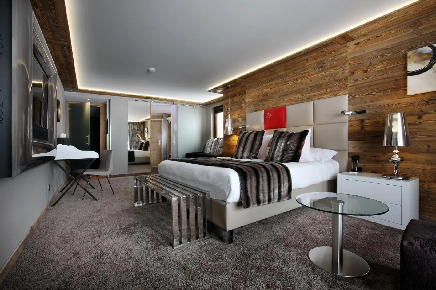 Seating area in Hôtel Koh-I Nor by Les Etincelles