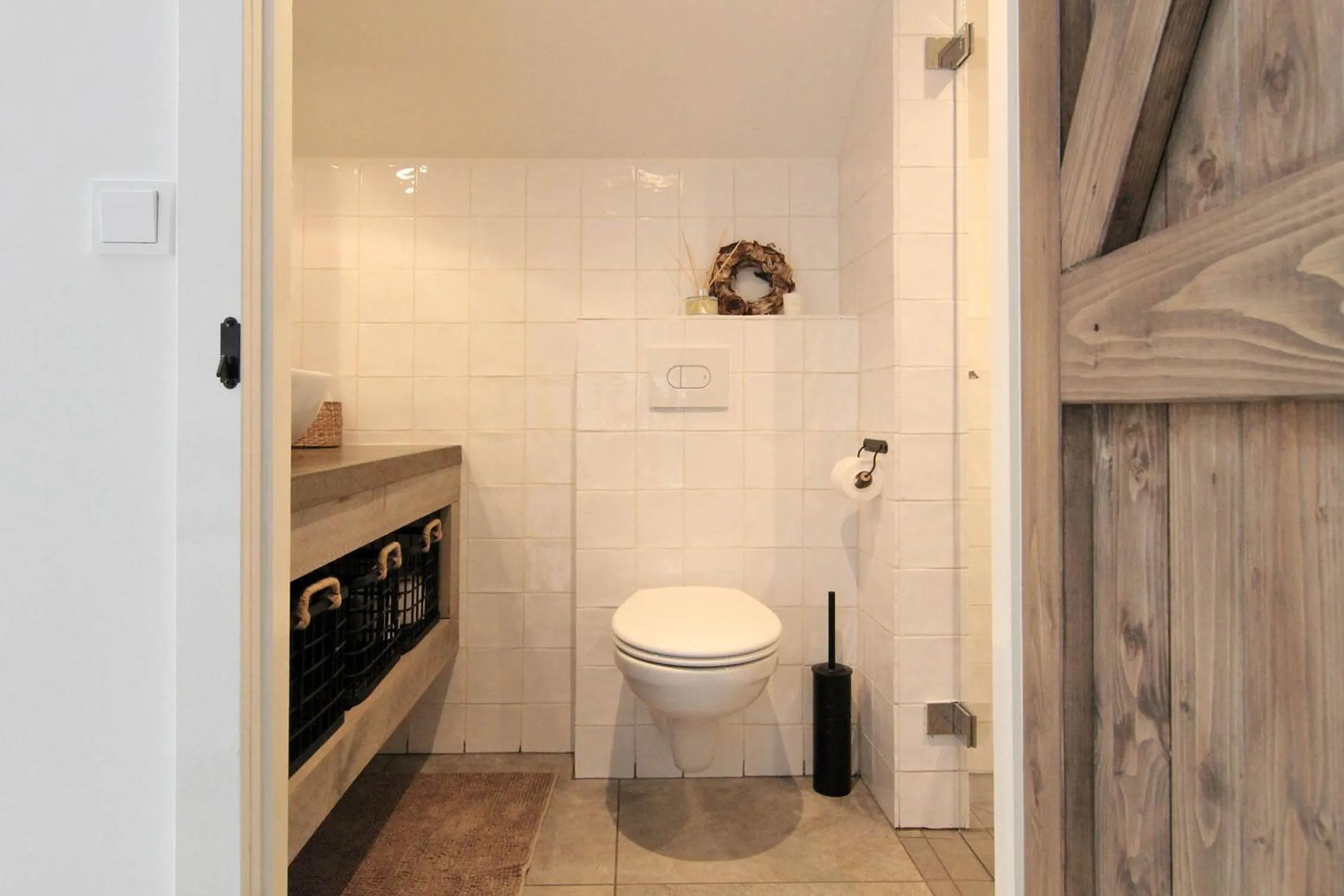 Toilet in B&B de Linge