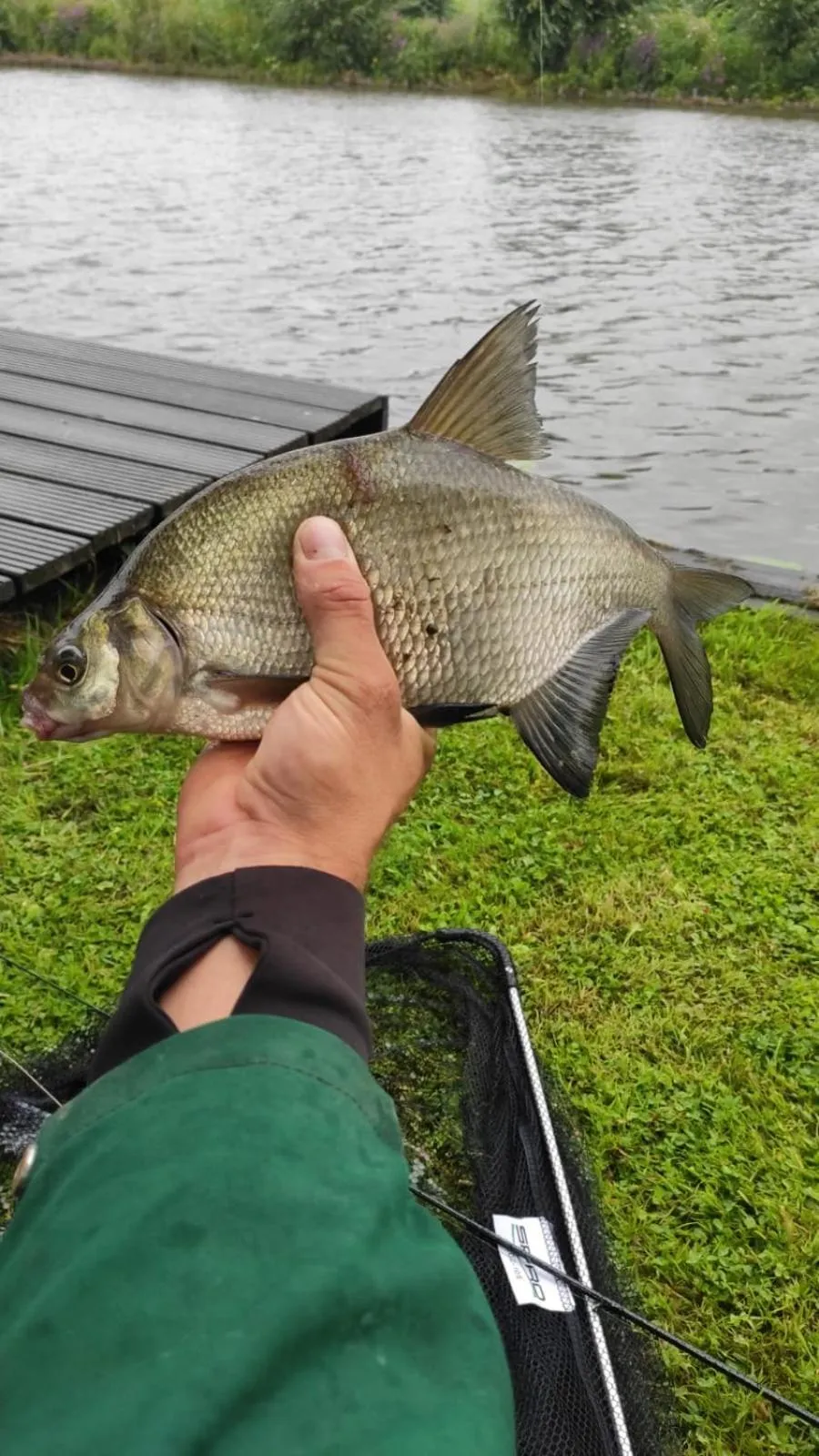 Fishing in B&B de Linge