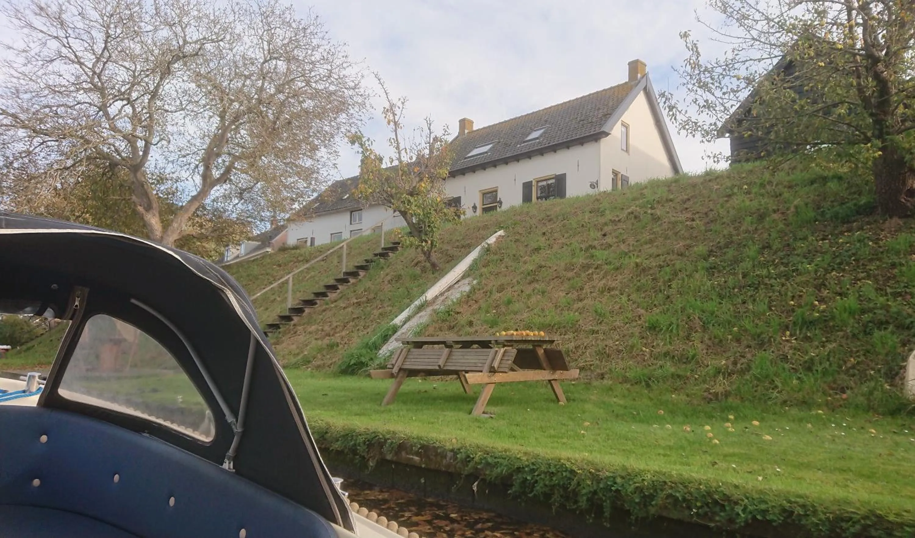 Fishing in B&B de Linge