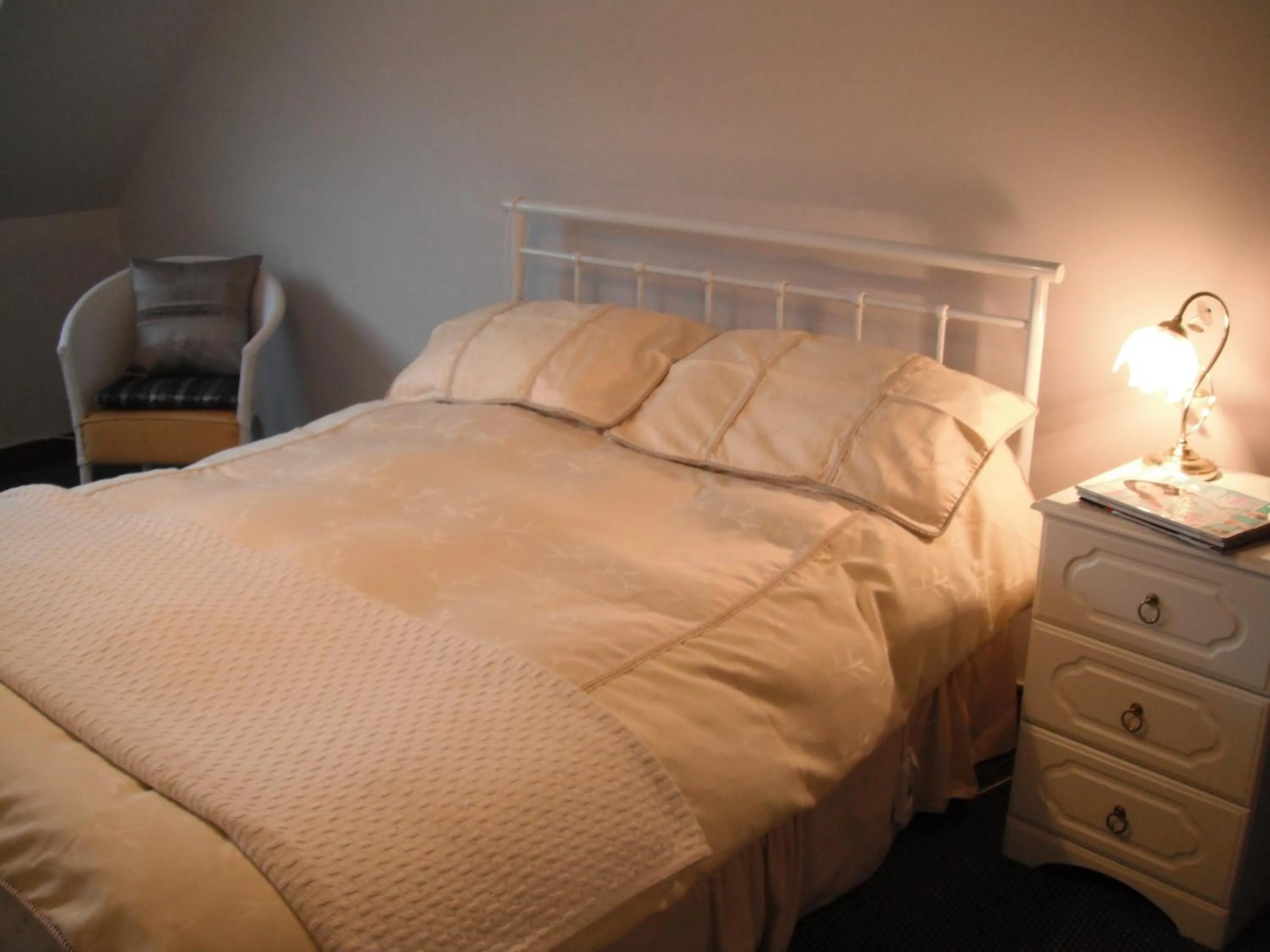 Bed in Narrow Gauge B&B