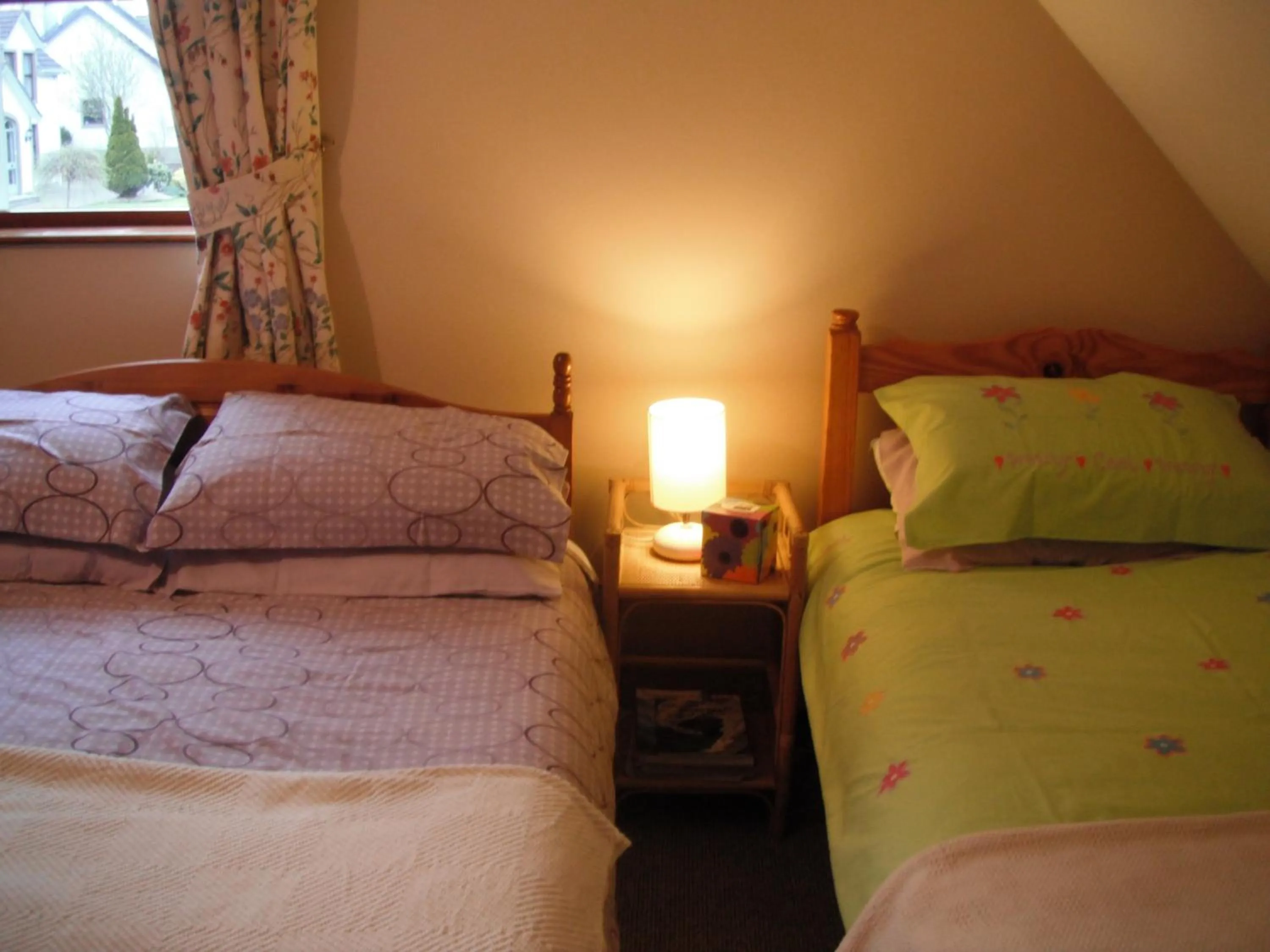 Bed in Narrow Gauge B&B