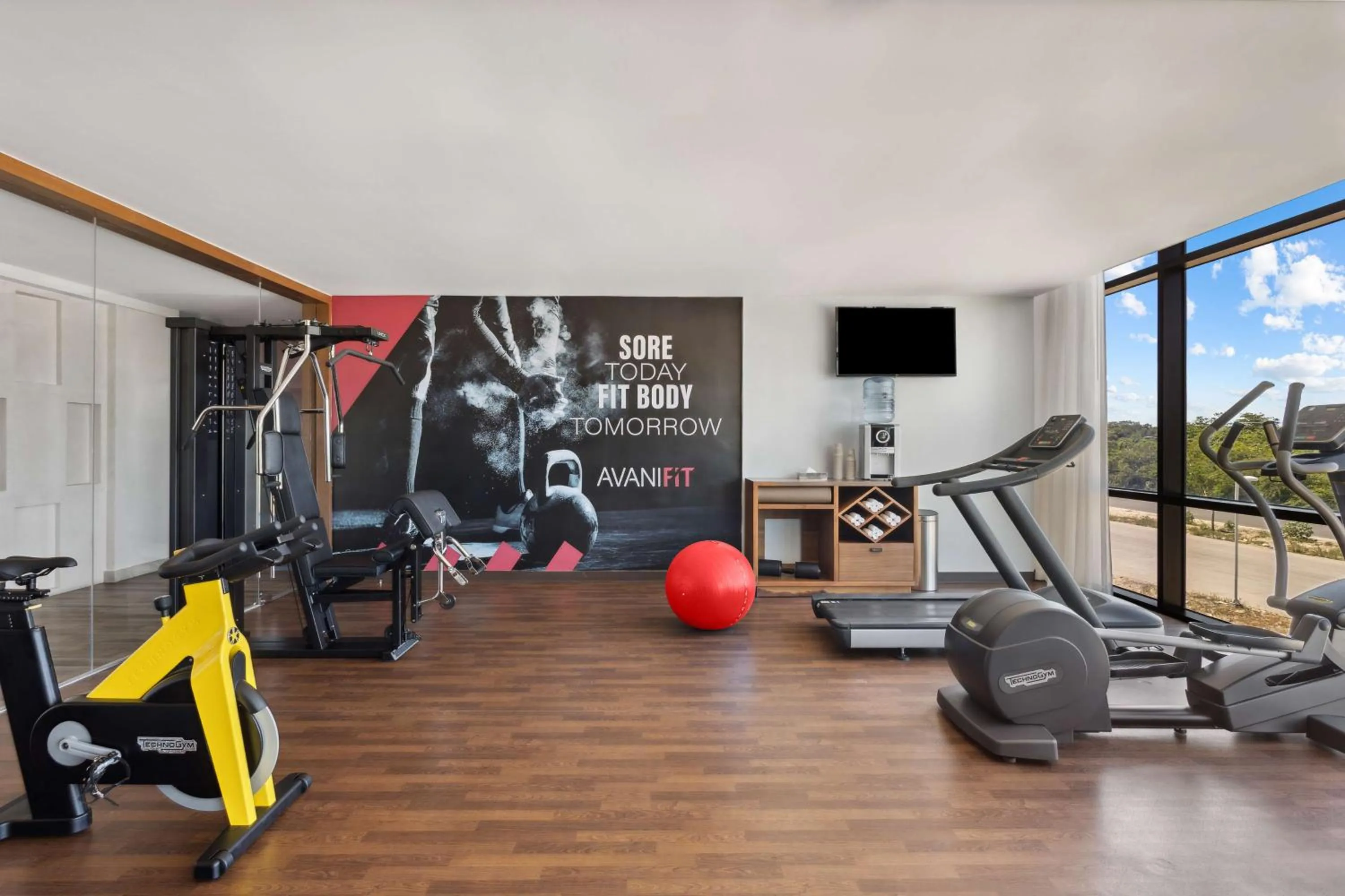 Fitness centre/facilities in Avani Cancun Airport