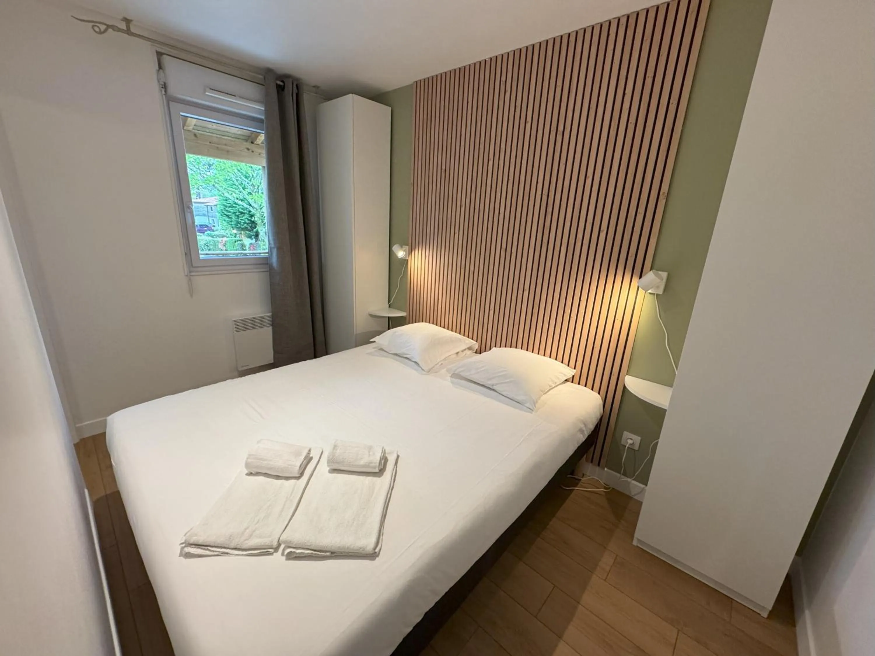 Bed in Les Cottages Du Lac