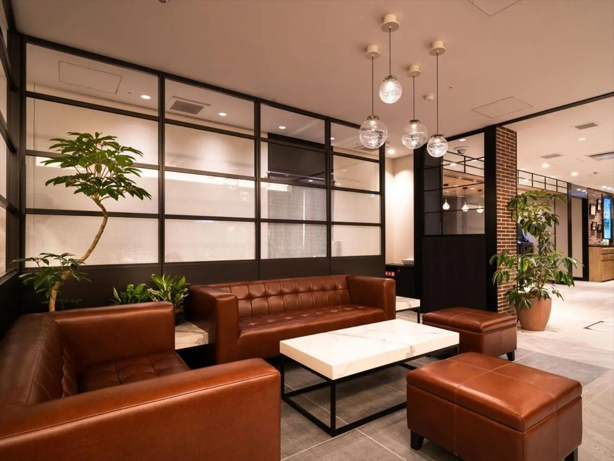 Lobby or reception in Super Hotel Premier Saitama Higashiguchi