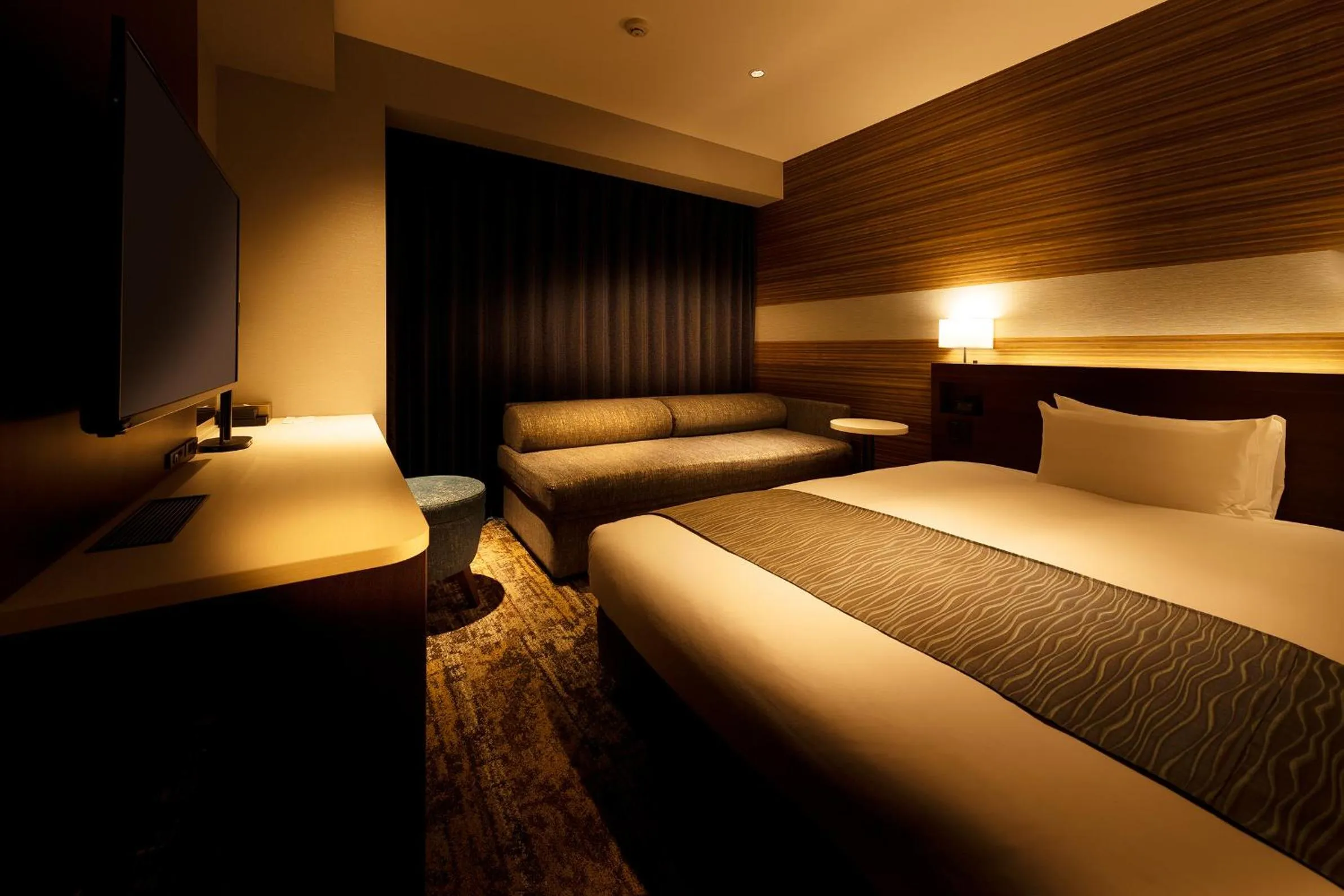 Photo of the whole room, Bed in Shizutetsu Hotel Prezio Tokyo Tamachi