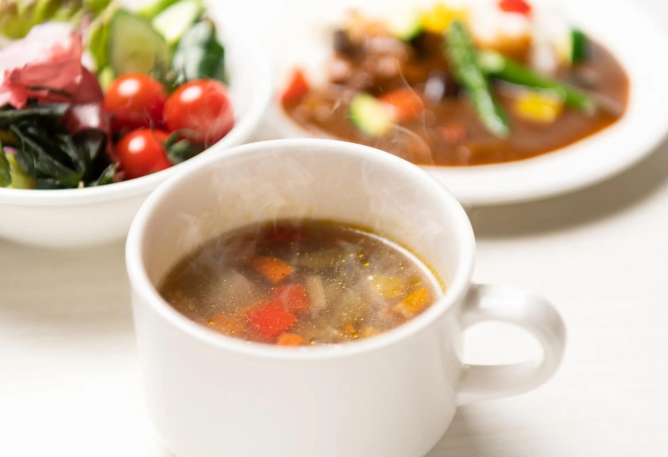 Buffet breakfast in Shizutetsu Hotel Prezio Tokyo Tamachi