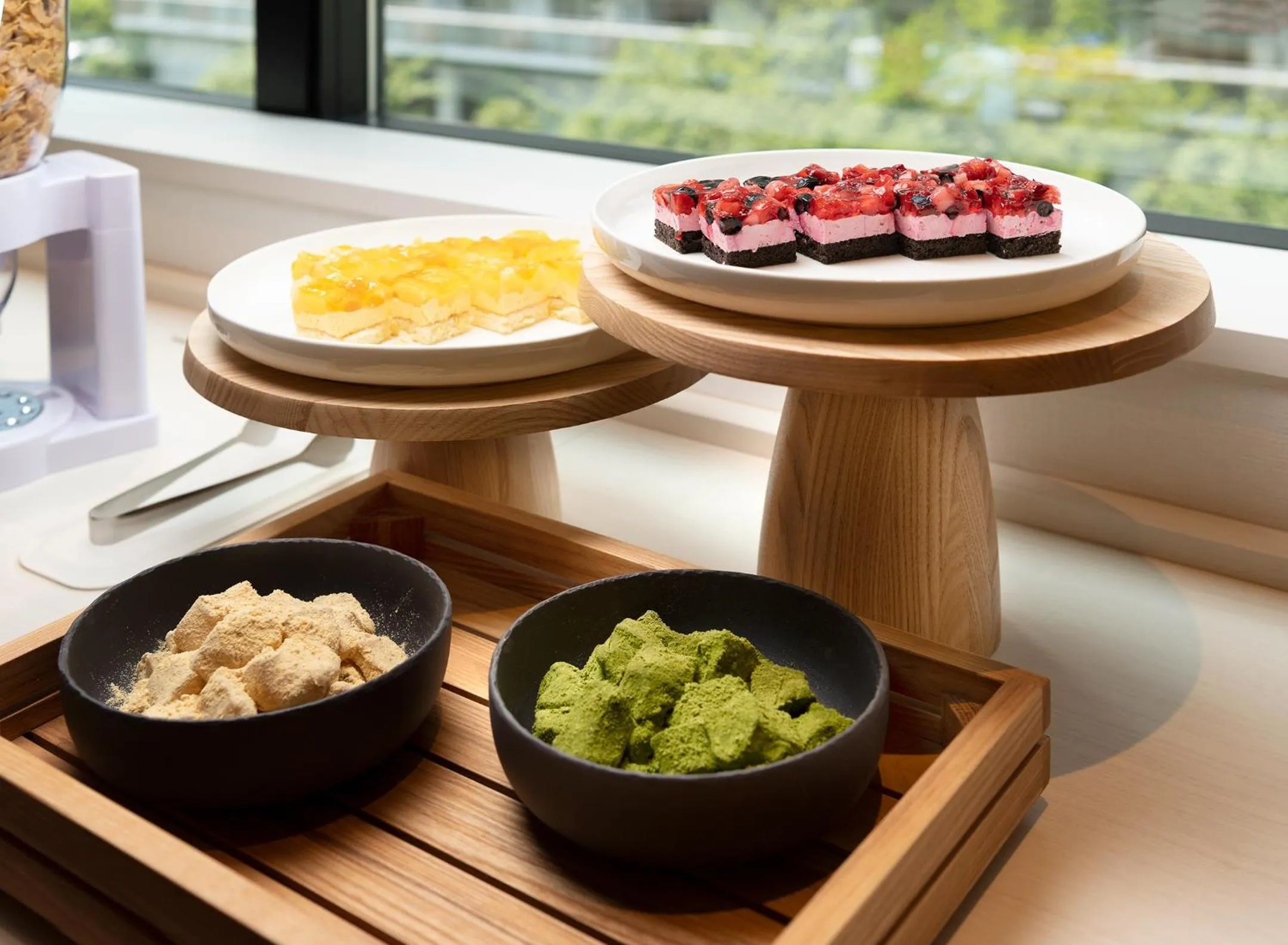 Buffet breakfast in Shizutetsu Hotel Prezio Tokyo Tamachi