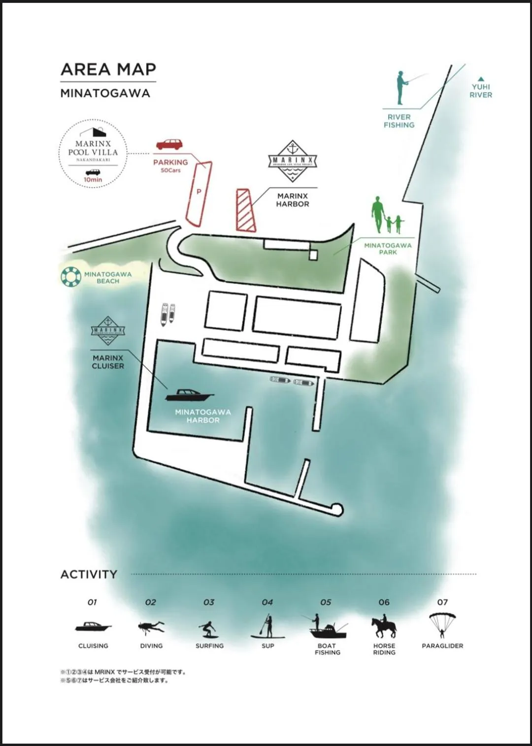 Area and facilities in MARINX CLASSIC HARBORVIEW PENSION