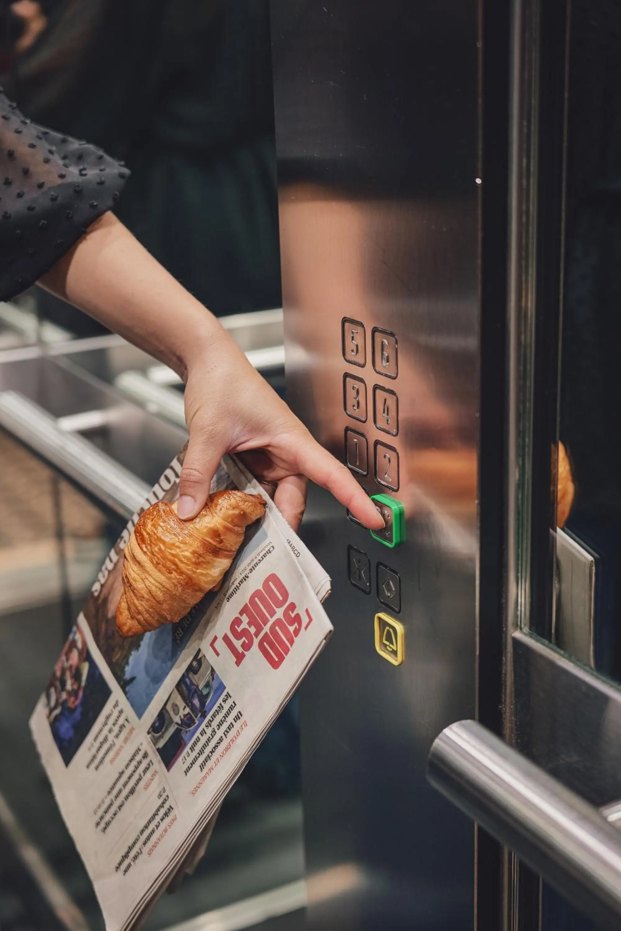 elevator in Maison Orphée