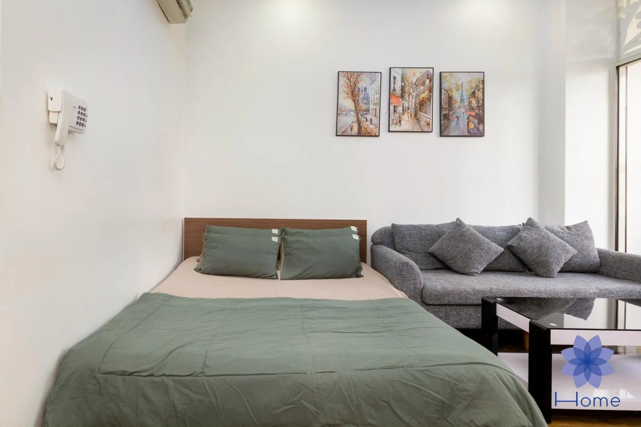 Bed in iHome Furnished Apartments with Free Gym & Pool, Airport Pick-Up Service