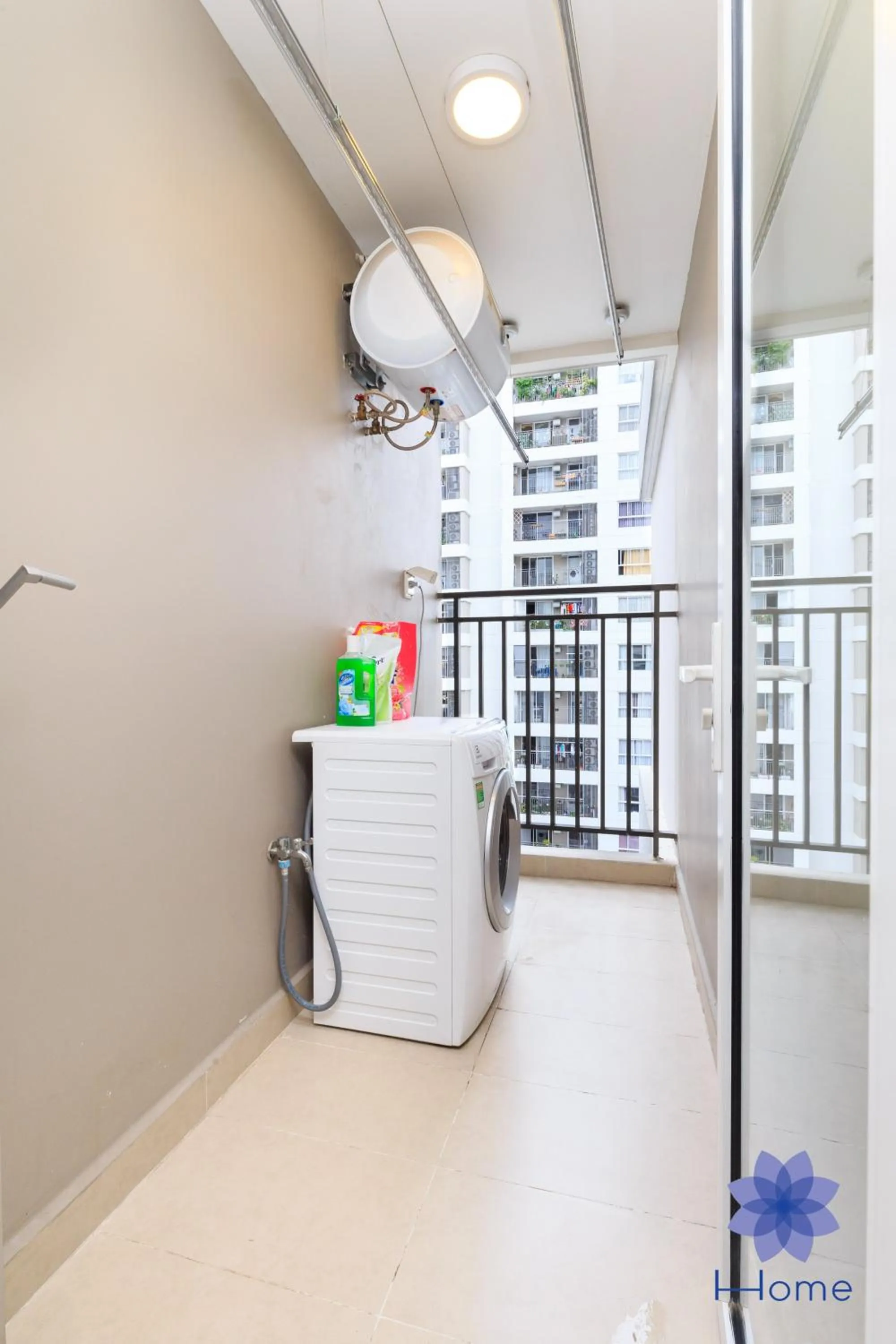 Balcony/Terrace in iHome Furnished Apartments with Free Gym & Pool, Airport Pick-Up Service