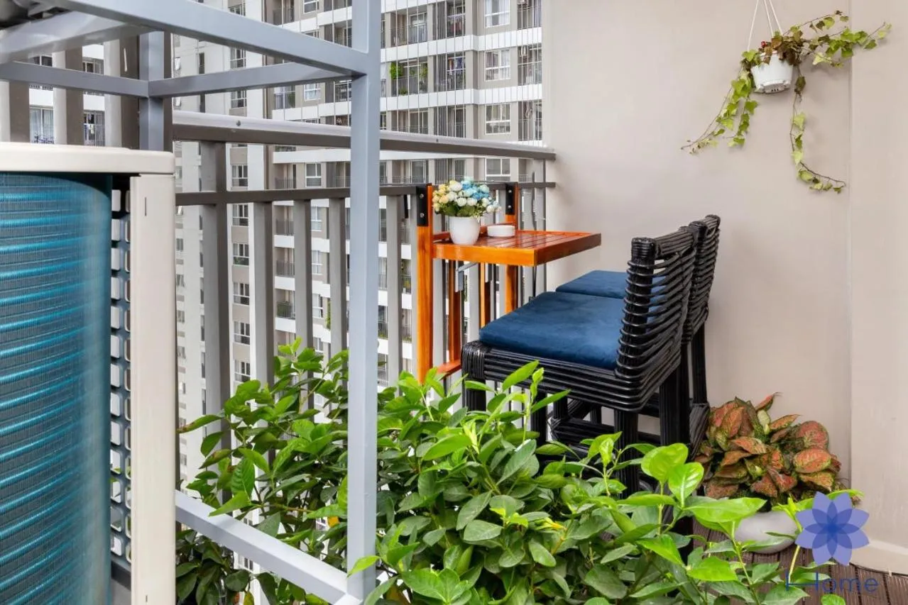 Balcony/Terrace in iHome Furnished Apartments with Free Gym & Pool, Airport Pick-Up Service