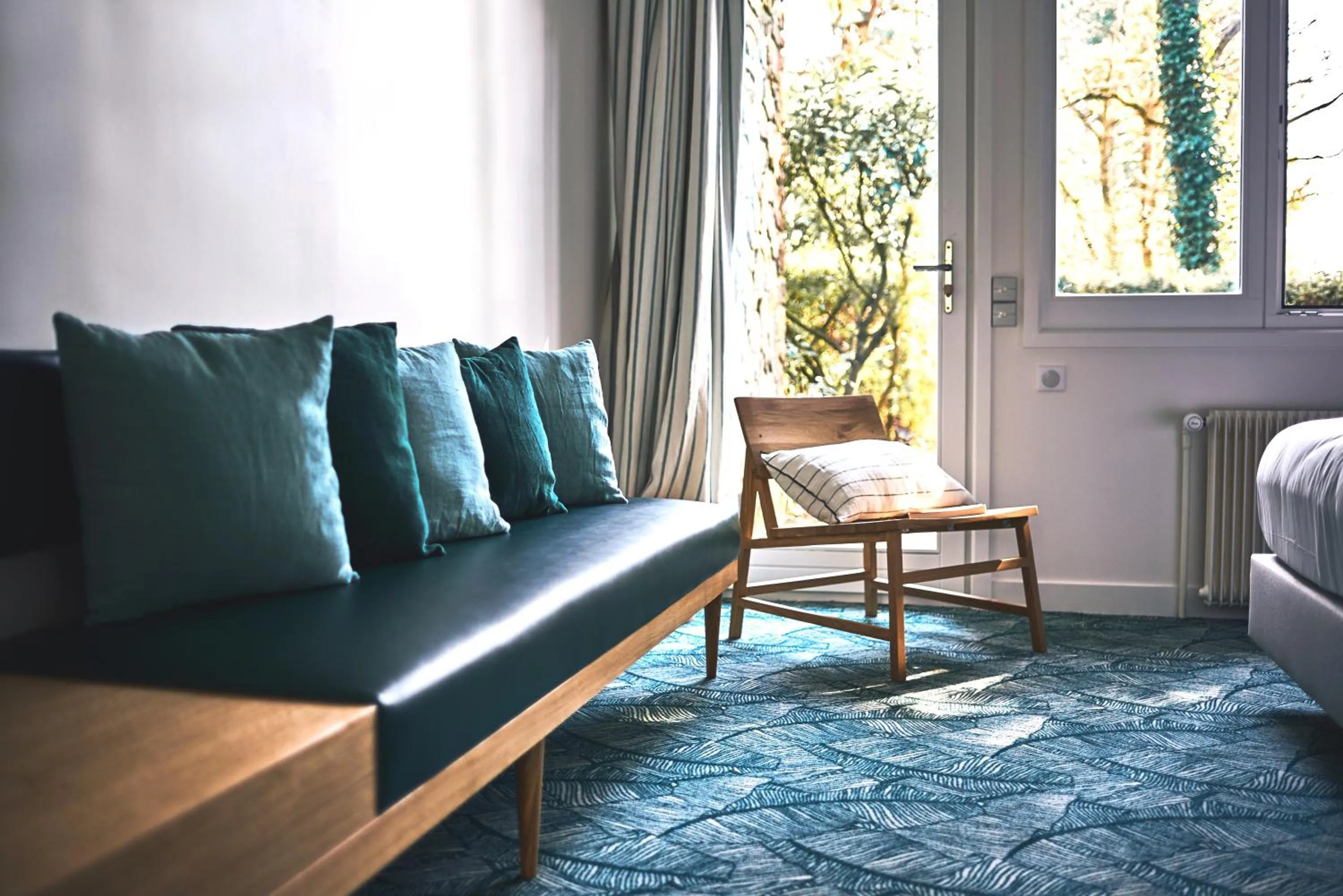 Living room in Le Manoir Hôtel Le Touquet Paris Plage