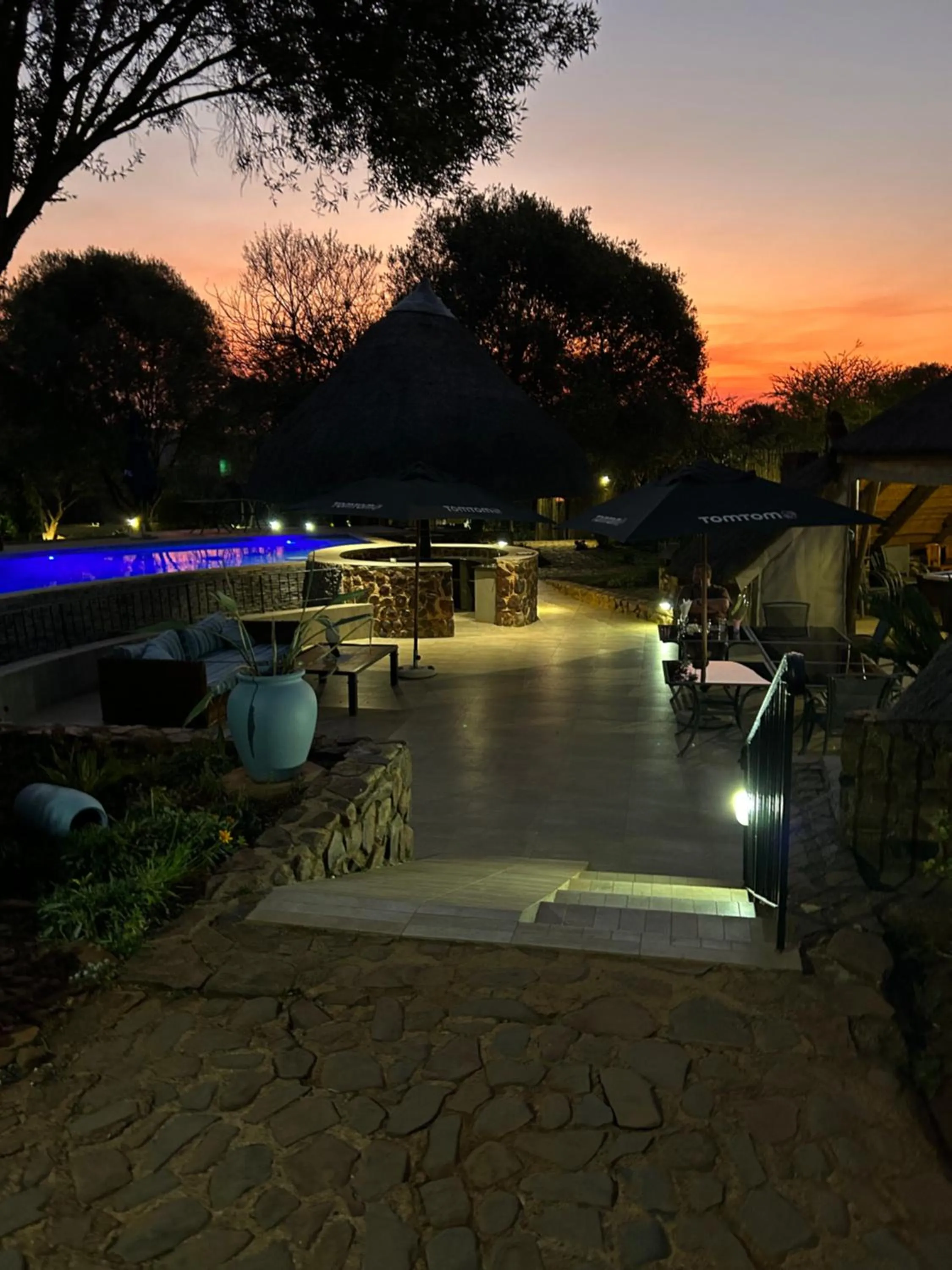 Night in Tidimalo Lodge