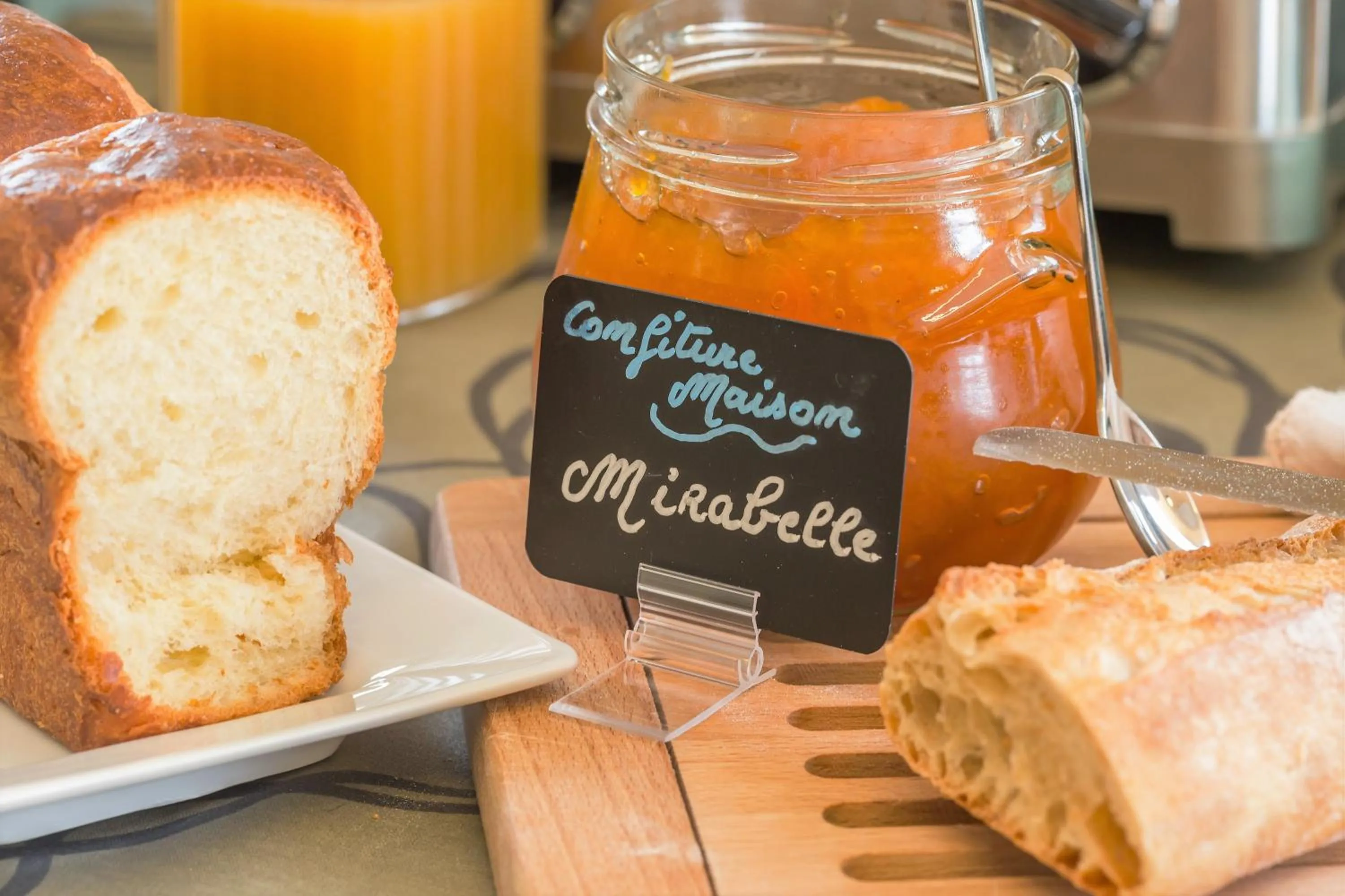 Food close-up in Auberge Du Cheval Blanc