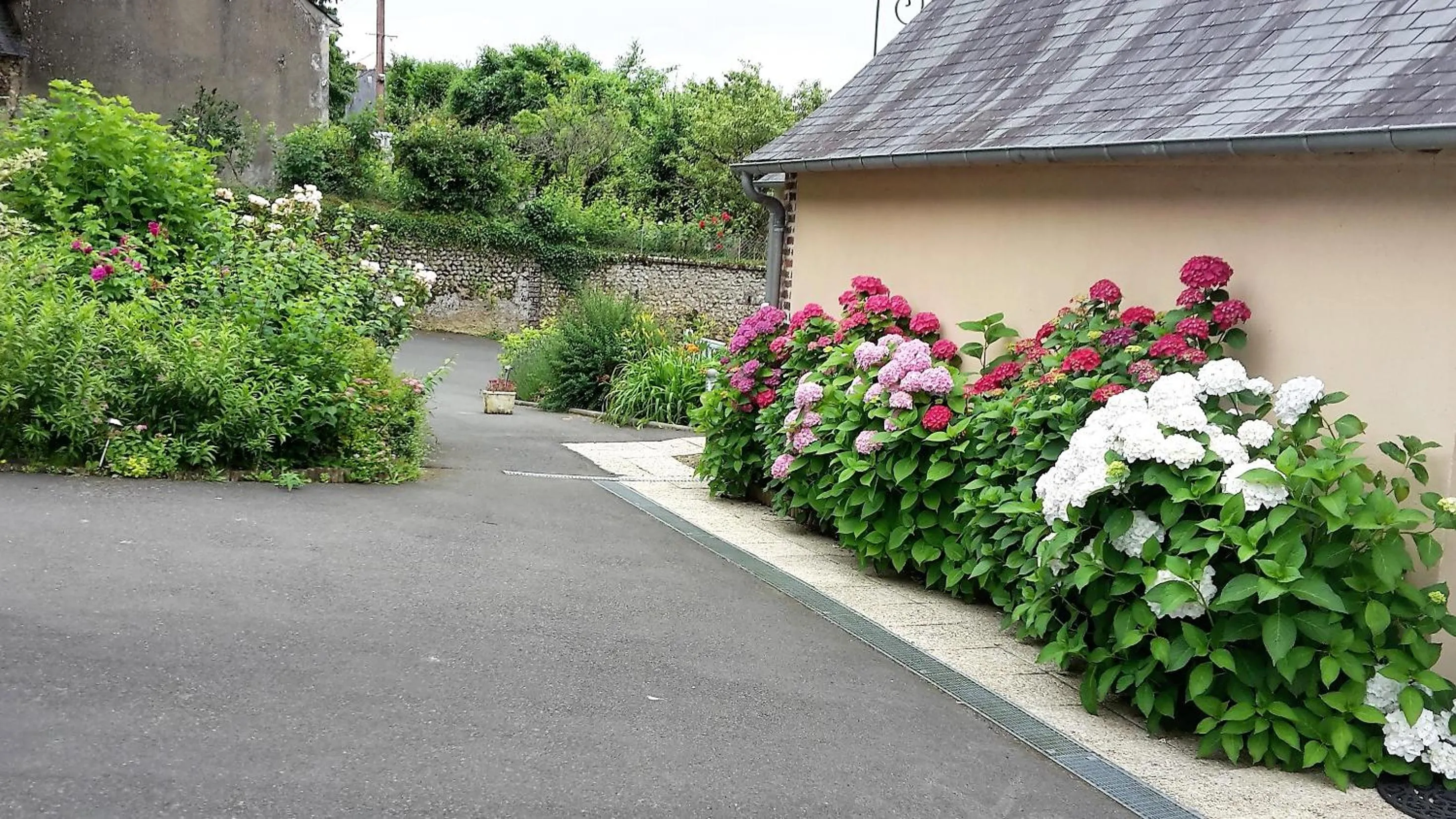 Patio in Auberge Du Cheval Blanc