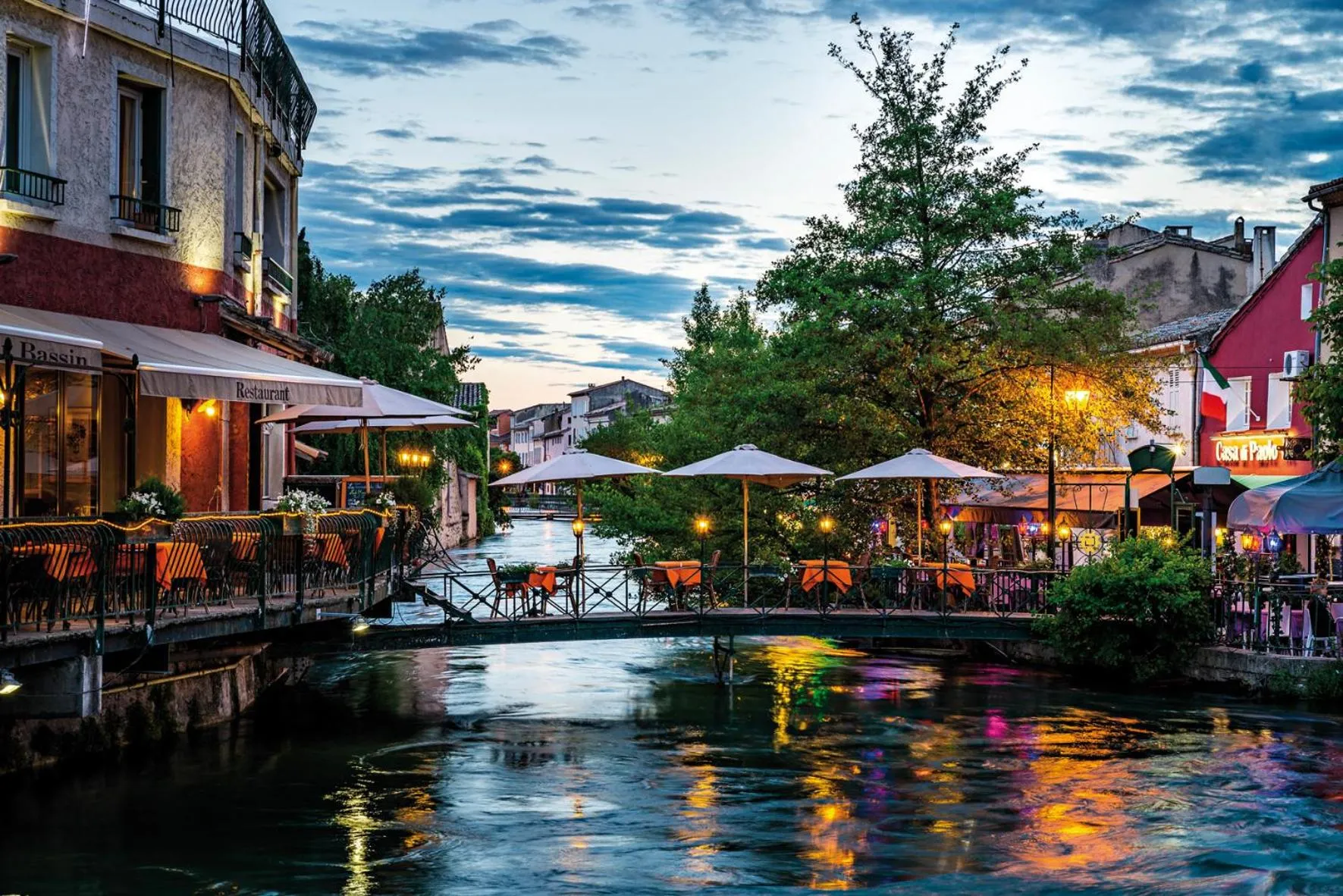 Restaurant/places to eat in Lagrange Vacances L’Oustau de Sorgue