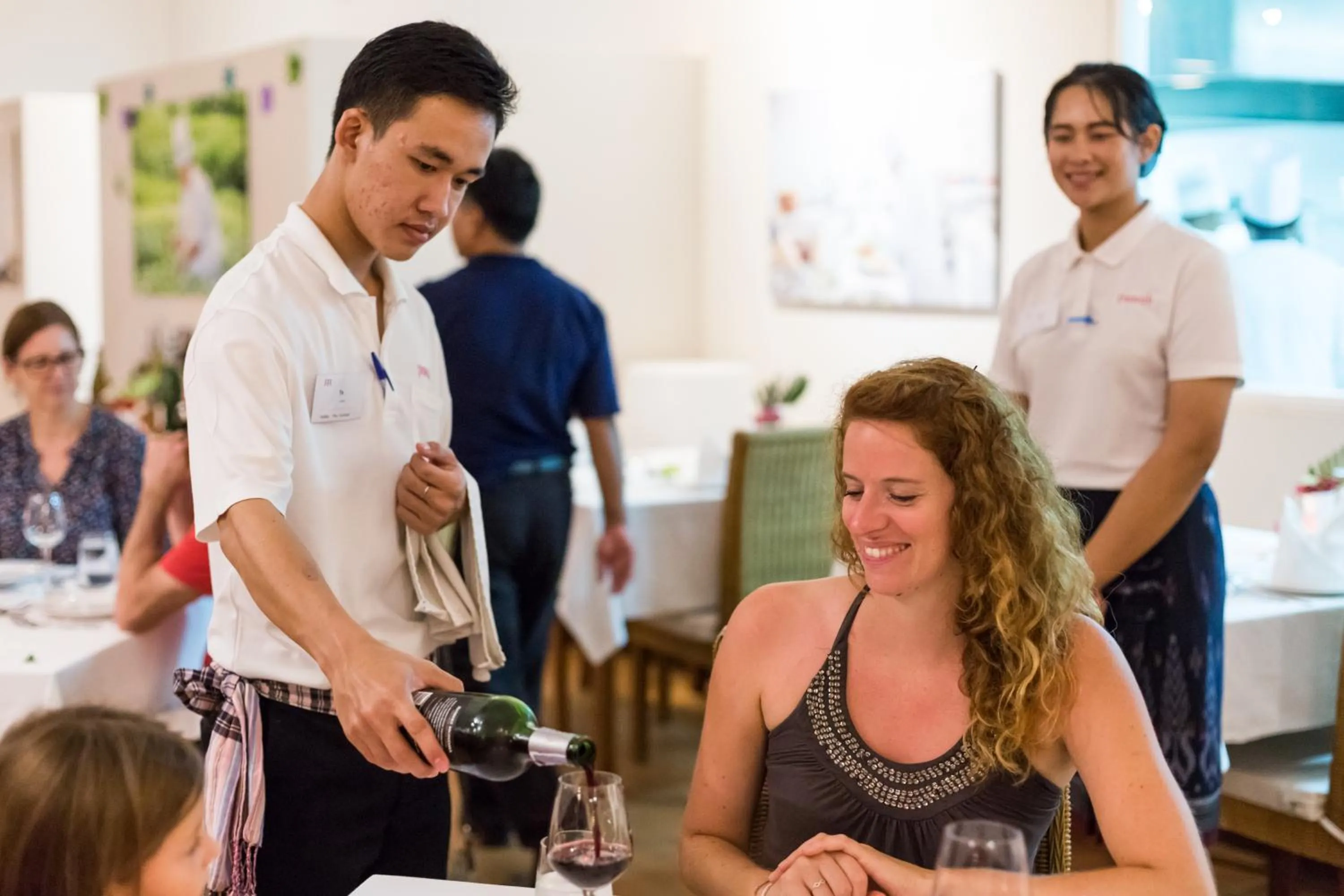 Staff in Pimali Resort & Training Centre