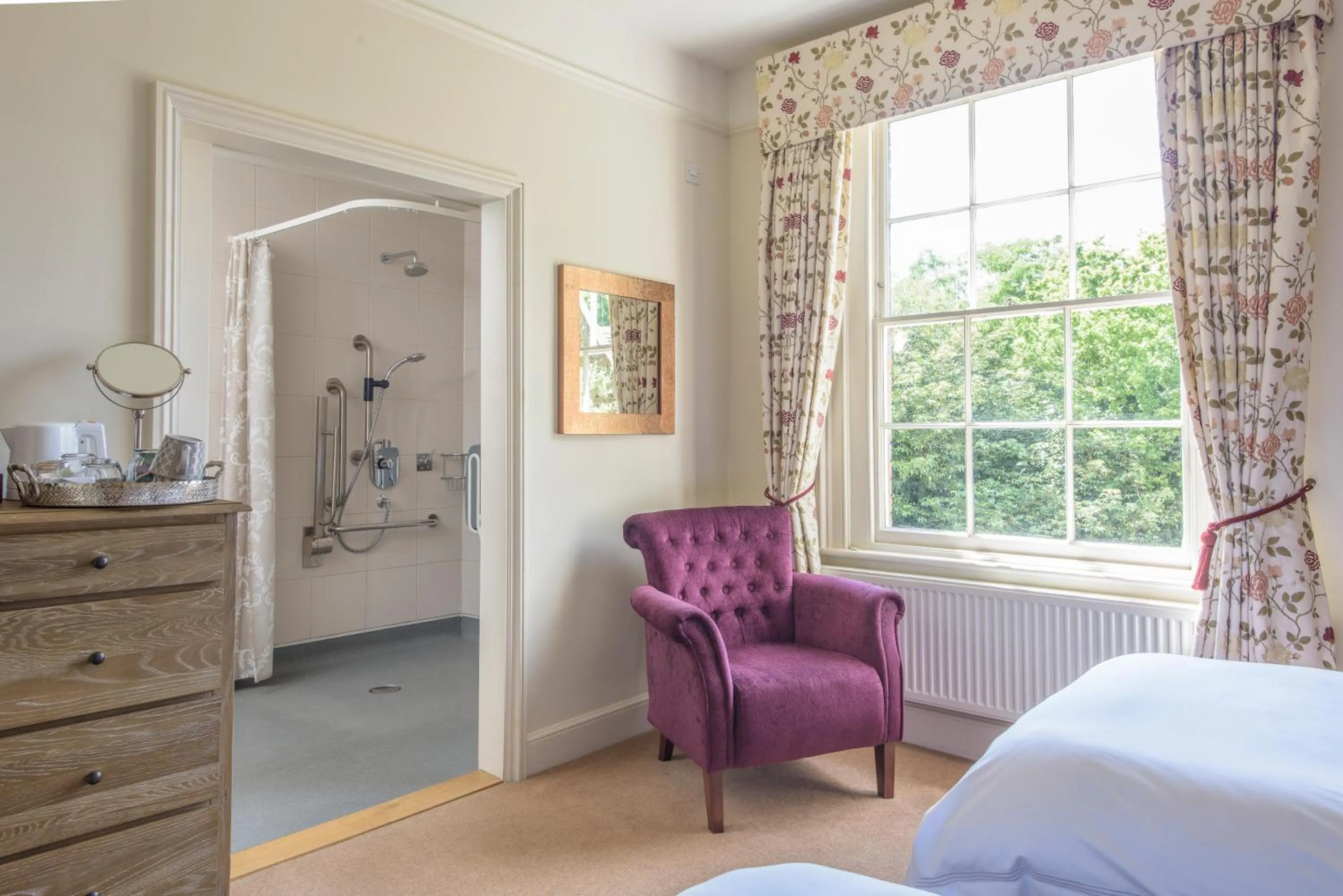 Bed in Sissinghurst Castle Farmhouse