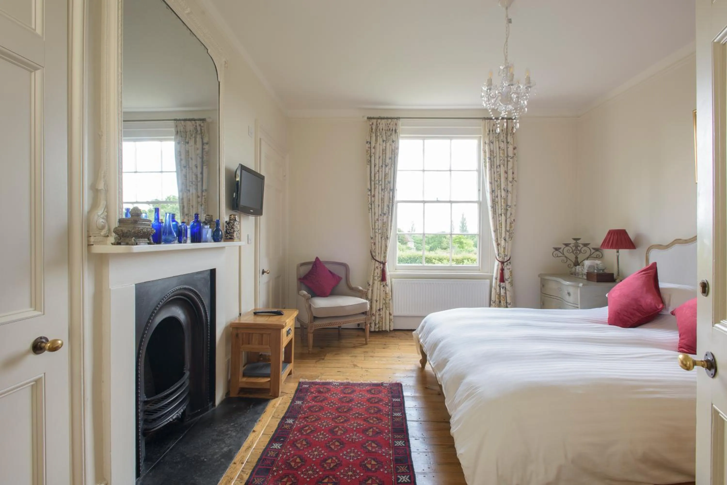 Bed in Sissinghurst Castle Farmhouse