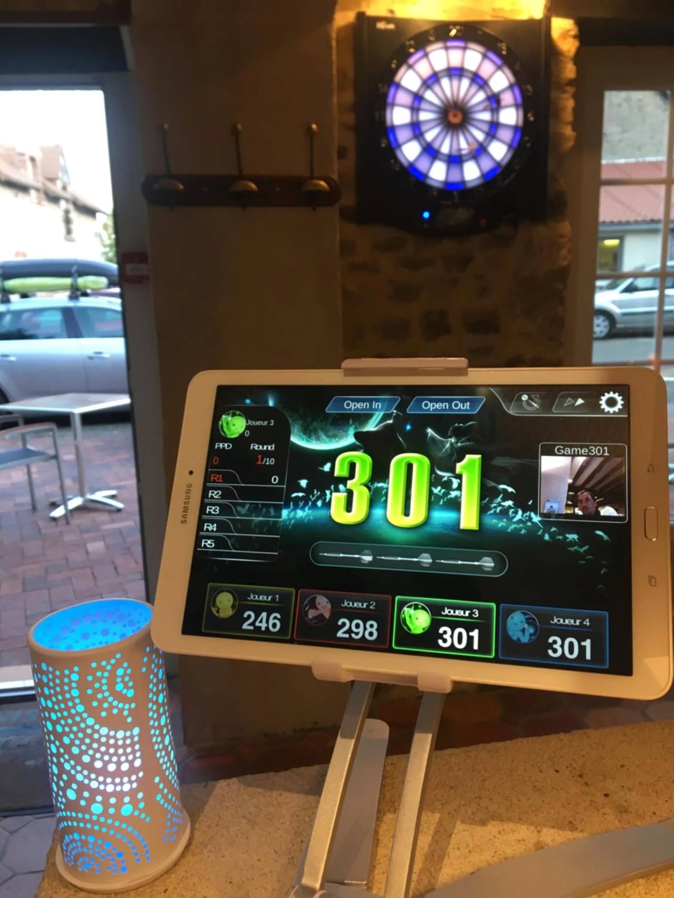 Darts in Logis Hotel Oasis