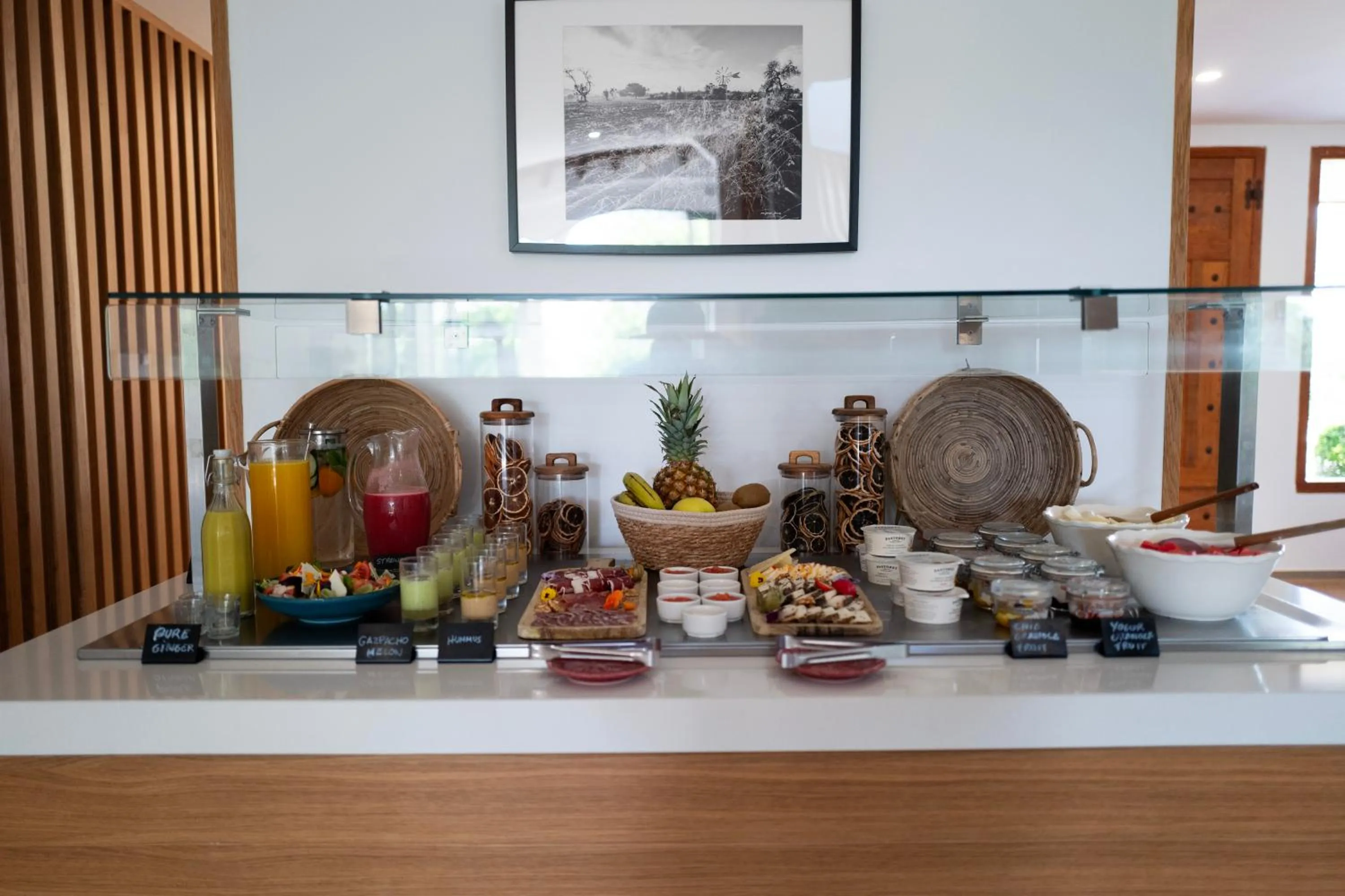 Buffet breakfast in Can Jaume Private Villas by Ocean Drive