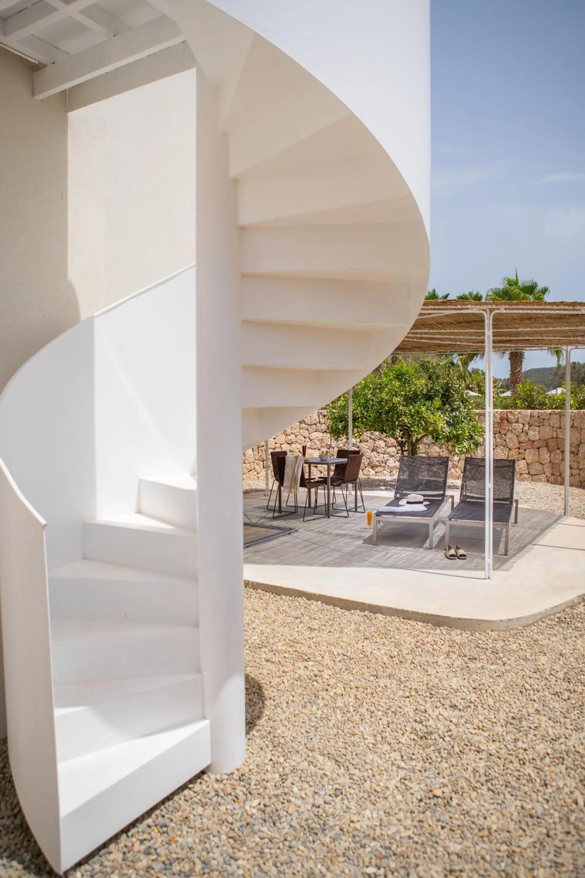 Balcony/Terrace in Can Jaume Private Villas by Ocean Drive