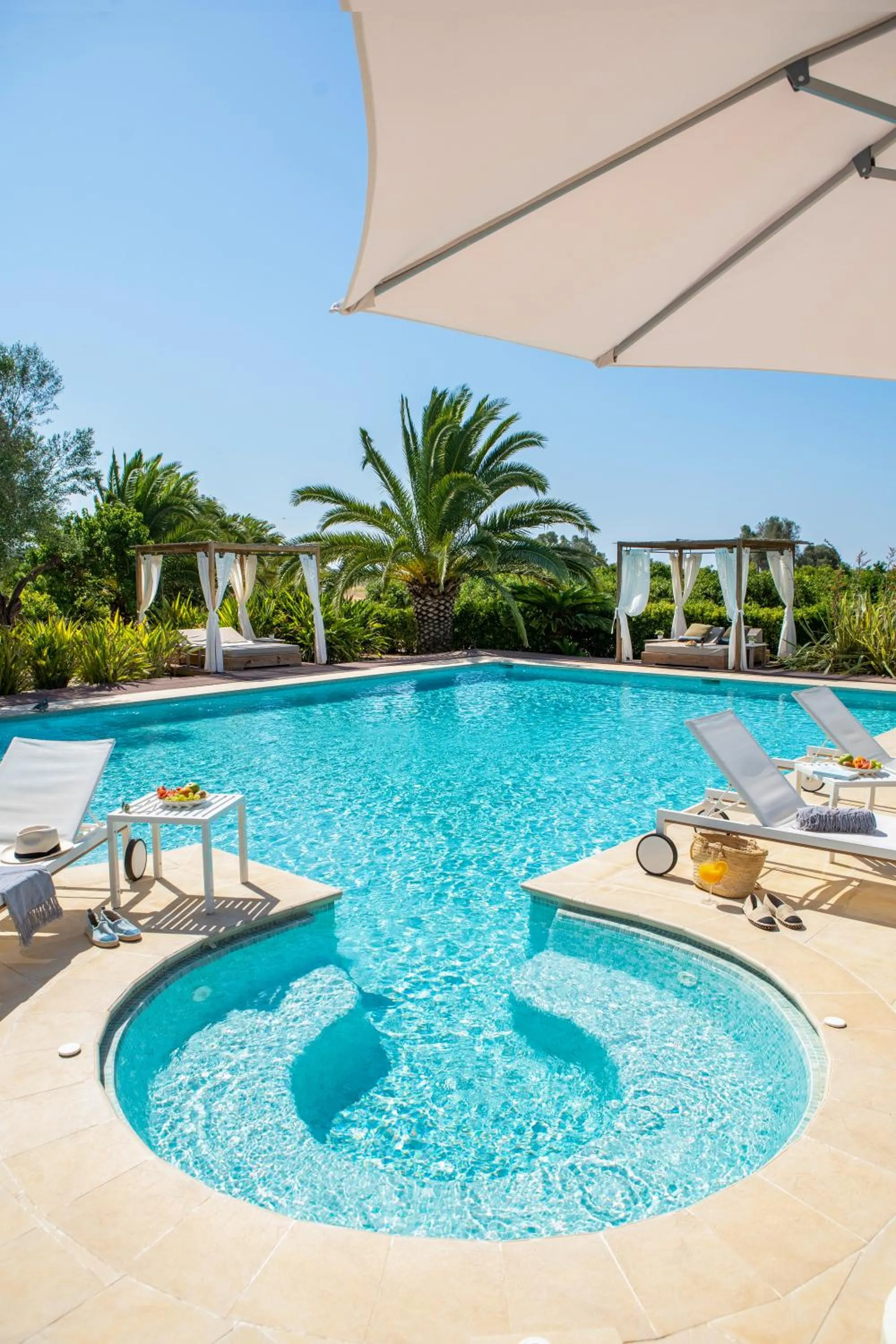 Swimming pool in Can Jaume Private Villas by Ocean Drive
