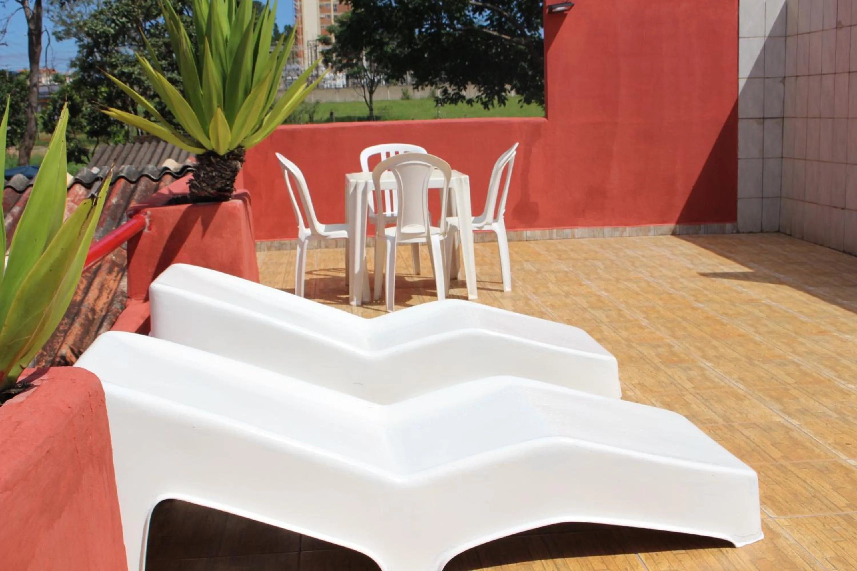 Seating area in Bica Pau Hotel