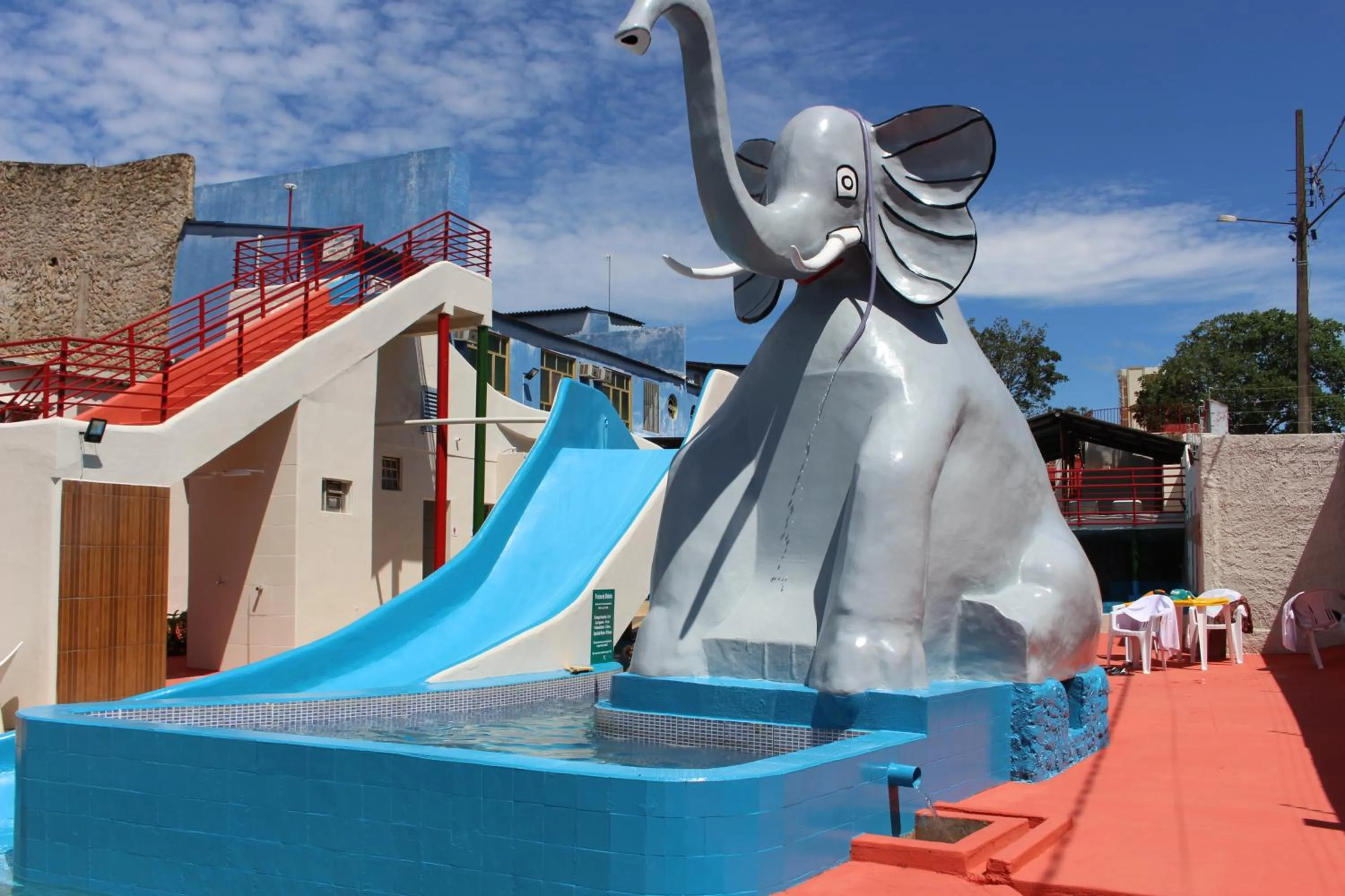 Aqua park in Bica Pau Hotel