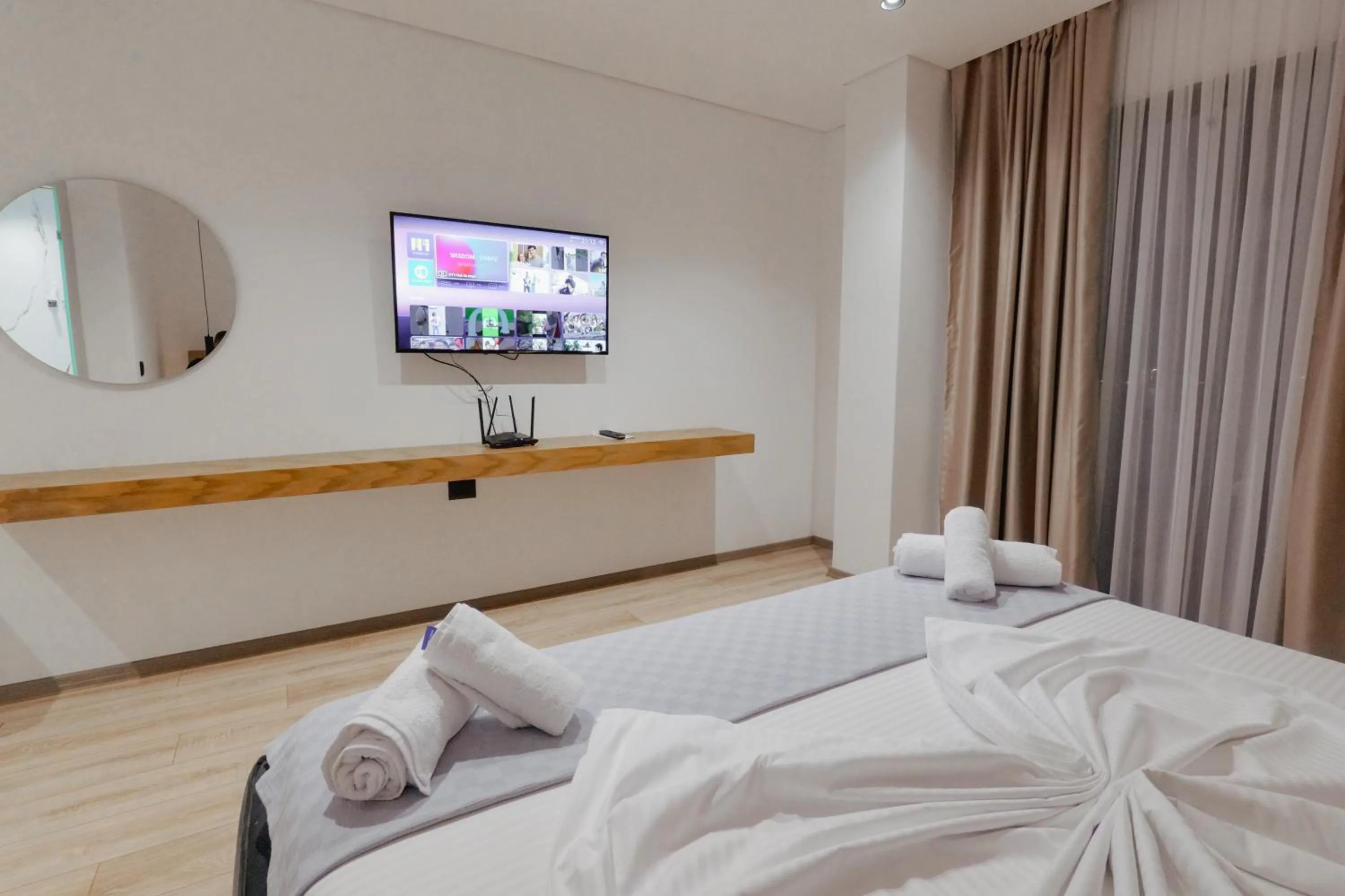 Bedroom, Bed in Hotel Vola