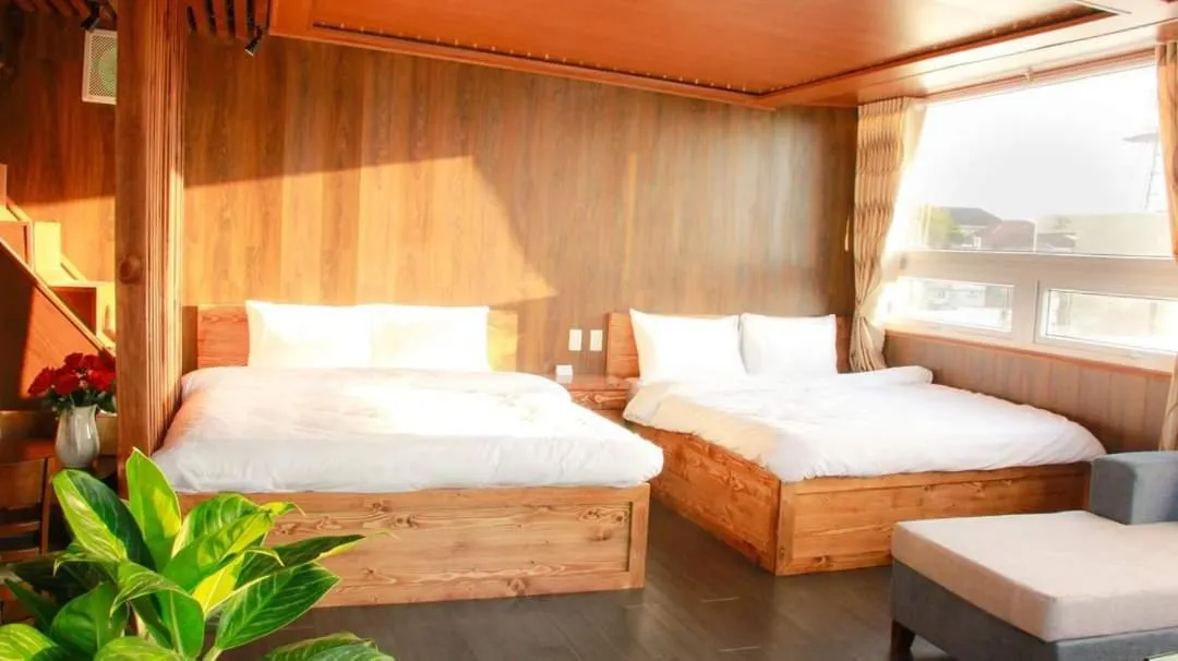 Bed in Nhật Nguyên Hotel