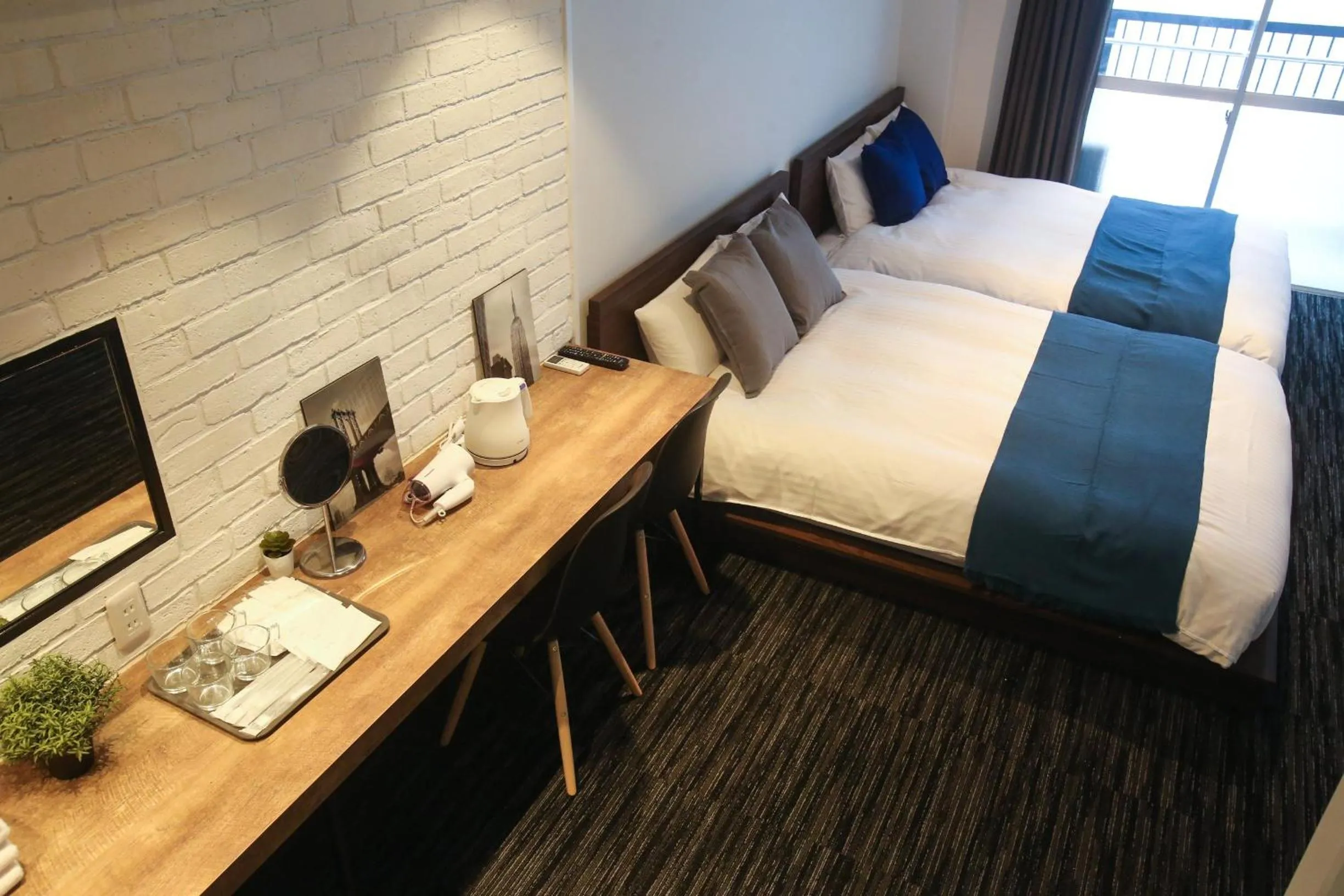 Bed in N33 Hakata Sta Riverside