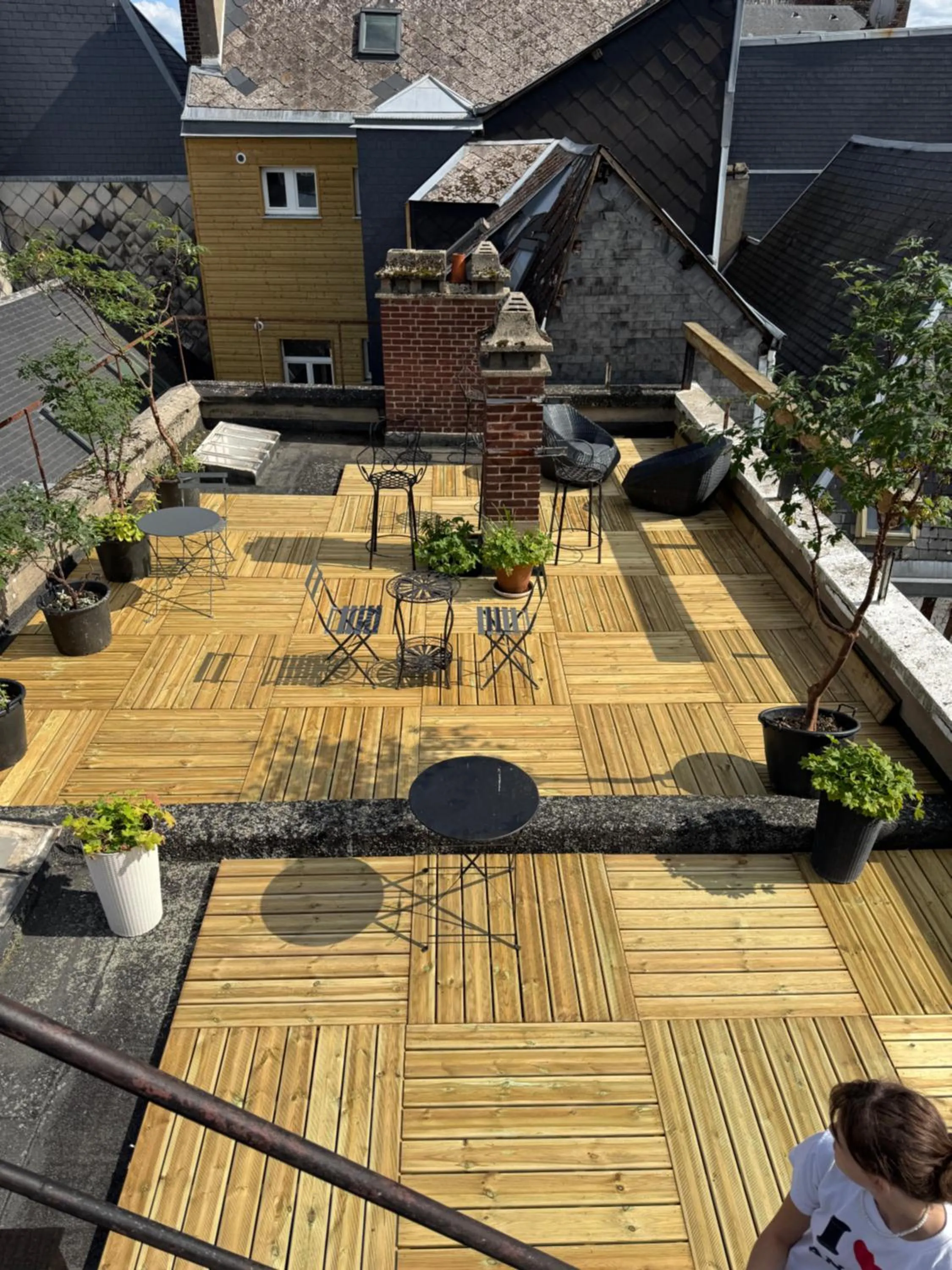 Patio in Hôtel De La Cathédrale