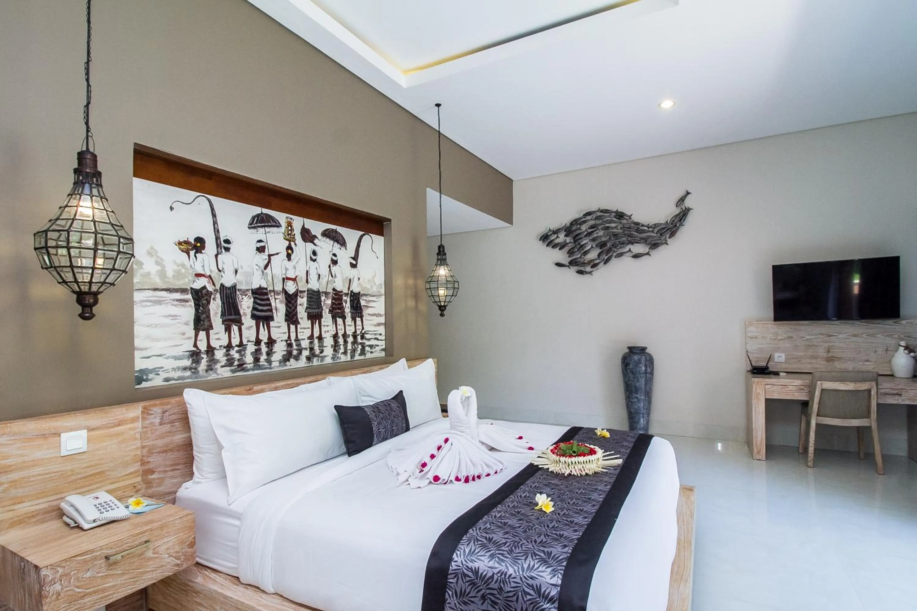 TV and multimedia, Bed in Ubud Hills Villas & Resort