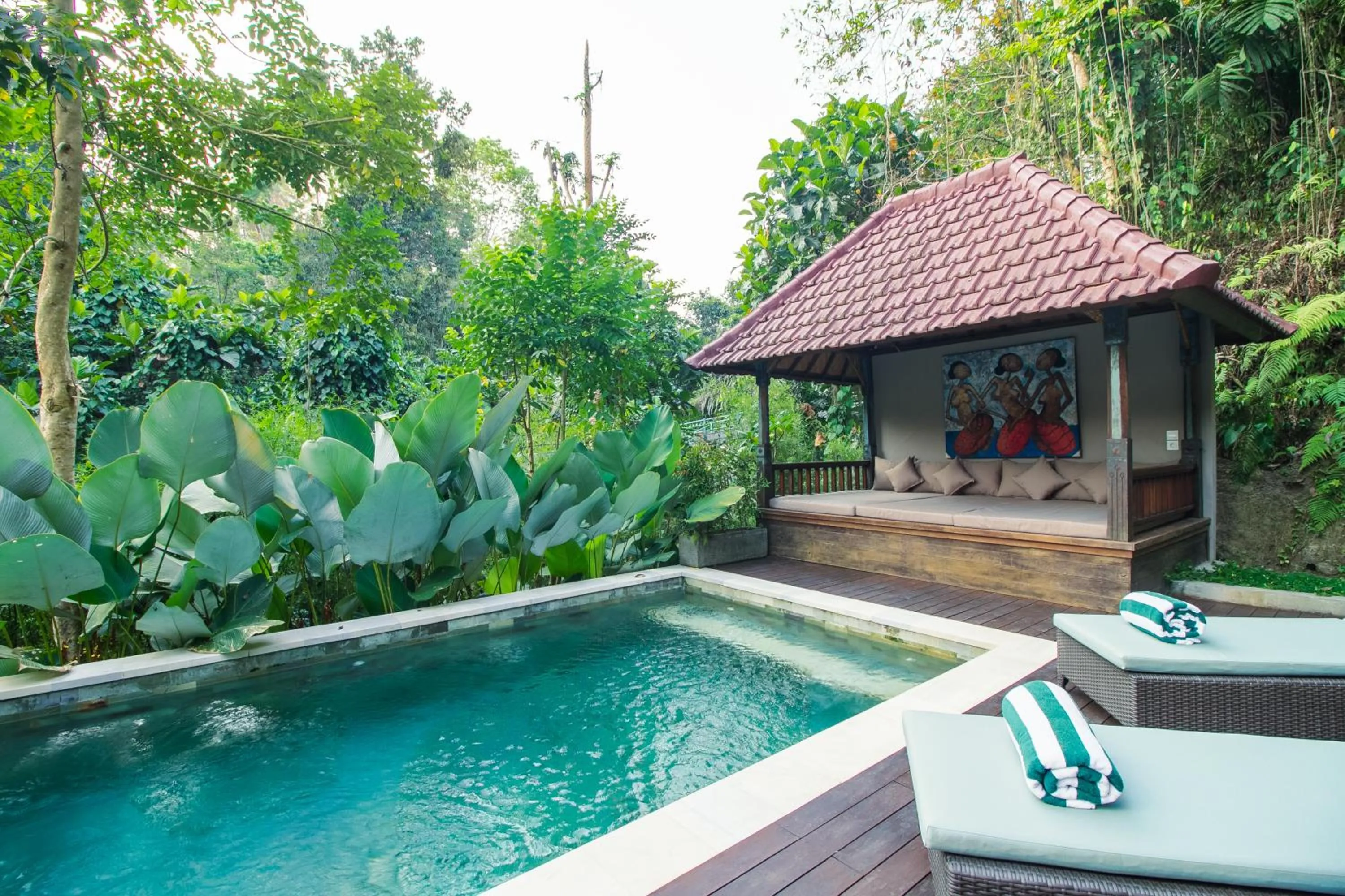 Patio in Ubud Hills Villas & Resort