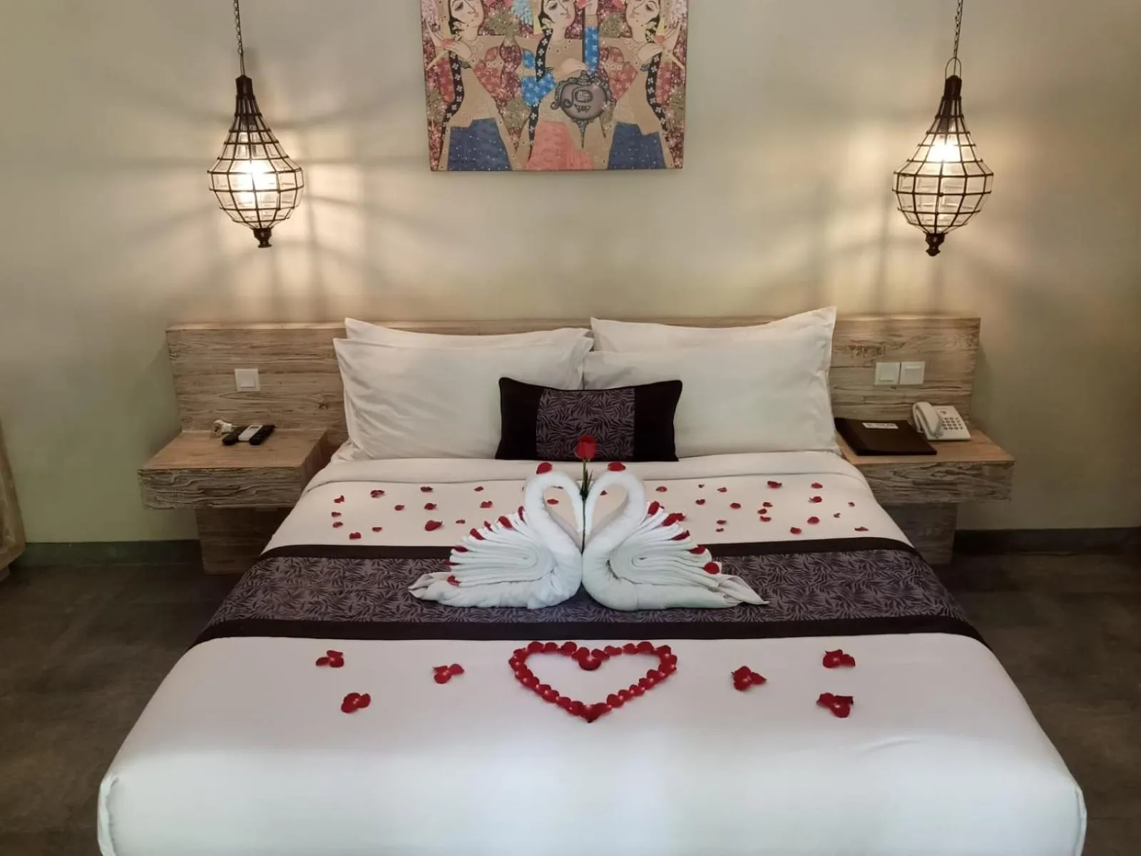Bed in Ubud Hills Villas & Resort
