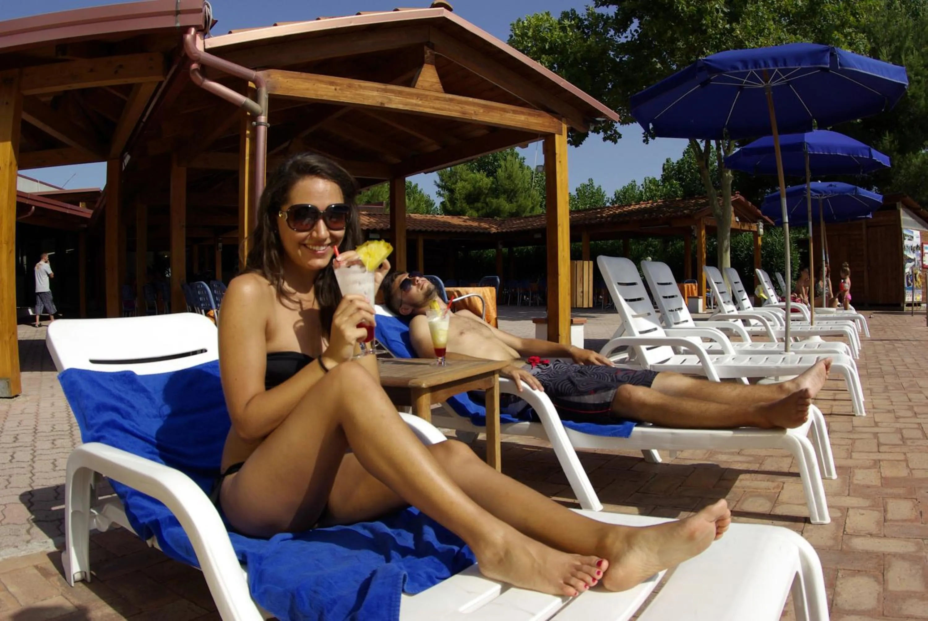 People in Villaggio Albatros Resort
