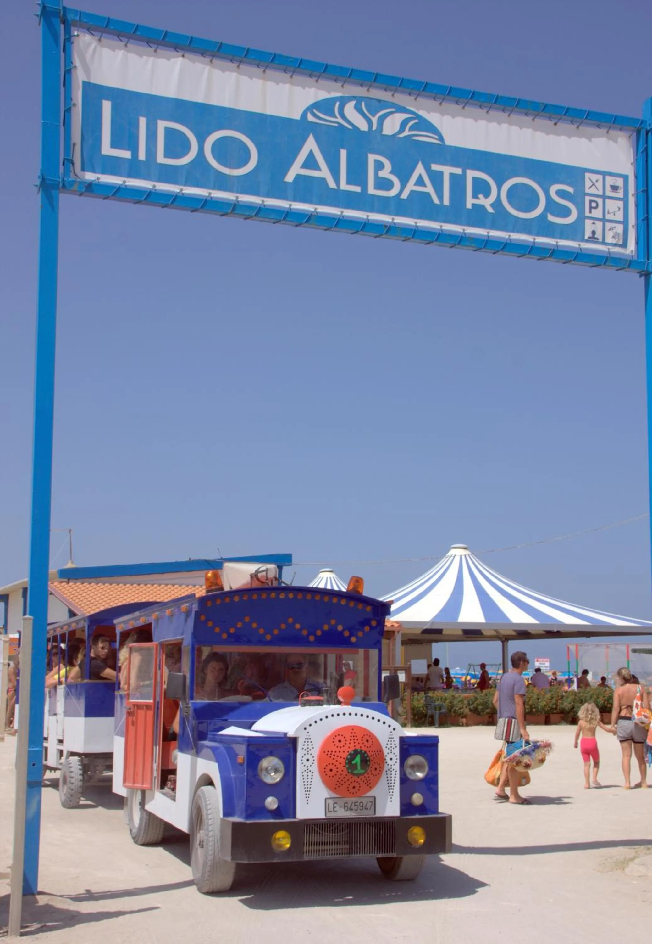 Beach in Villaggio Albatros Resort