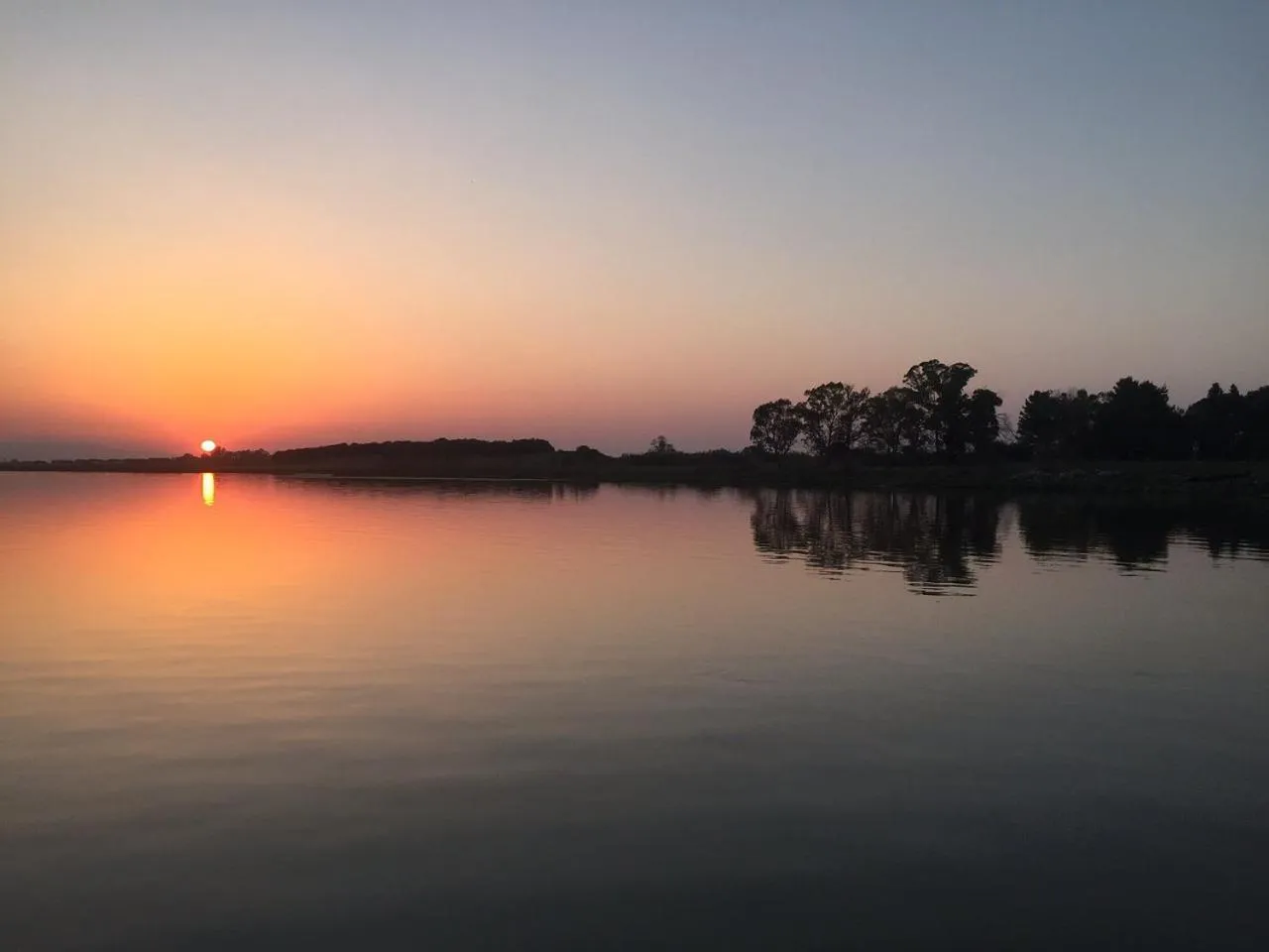 Lake view in Villaggio Albatros Resort