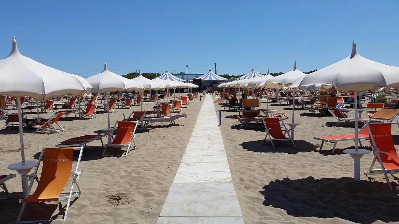 Beach in Villaggio Albatros Resort