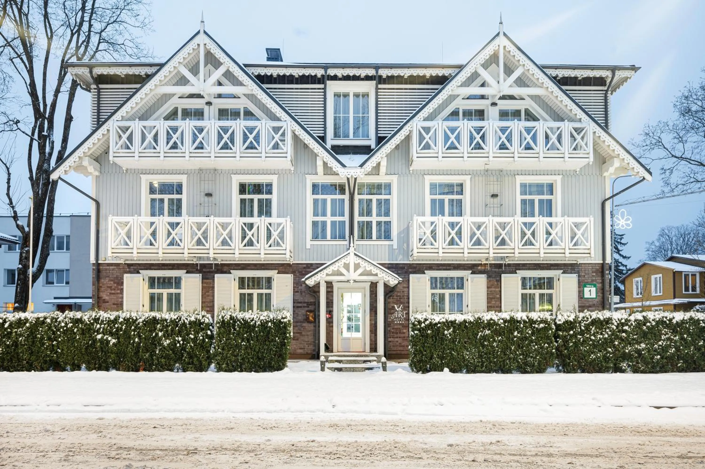 Property building in Art Hotel