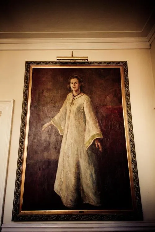 Decorative detail in The White Hart Hotel