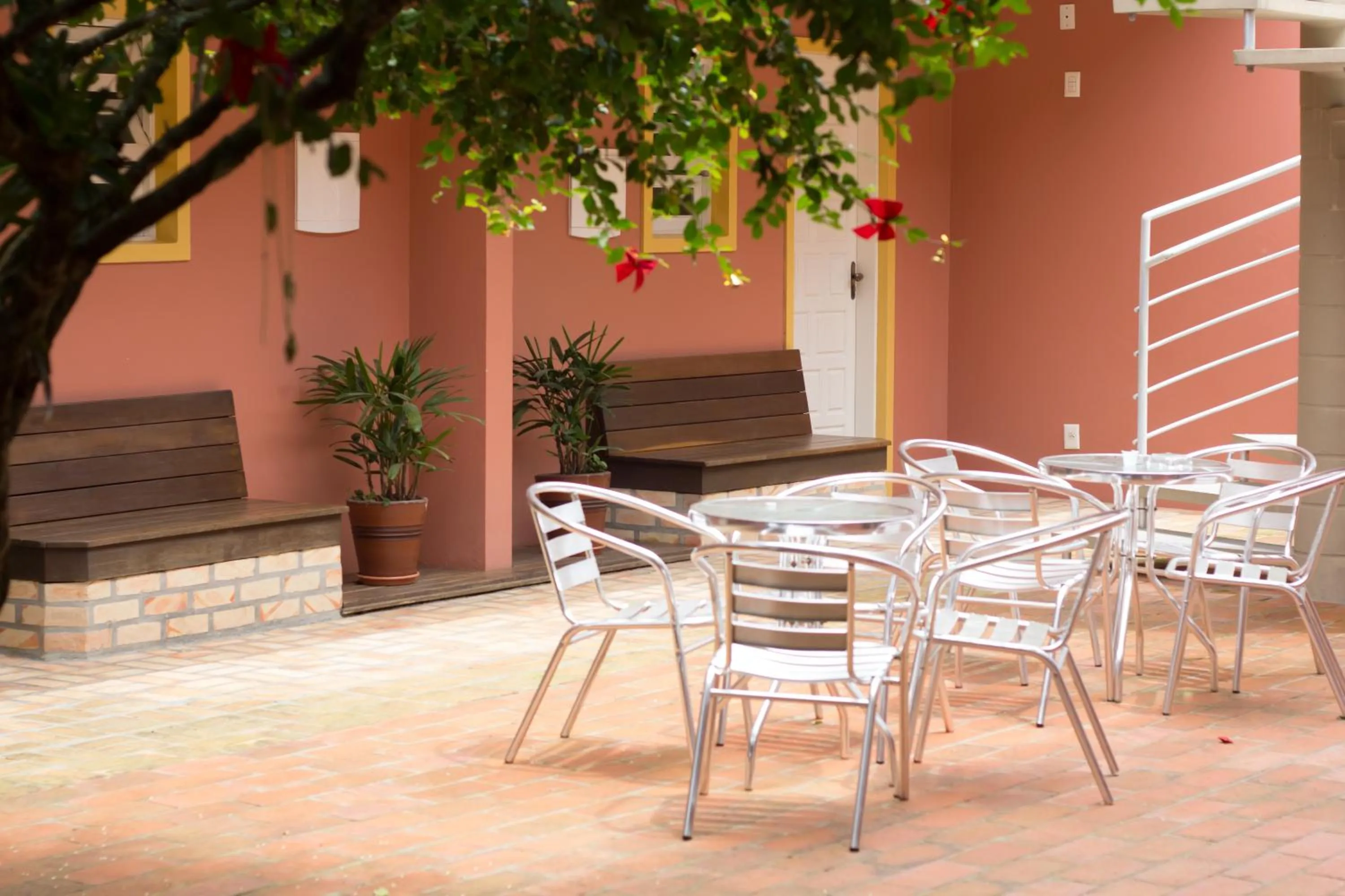 Patio in Hotel Açoriano